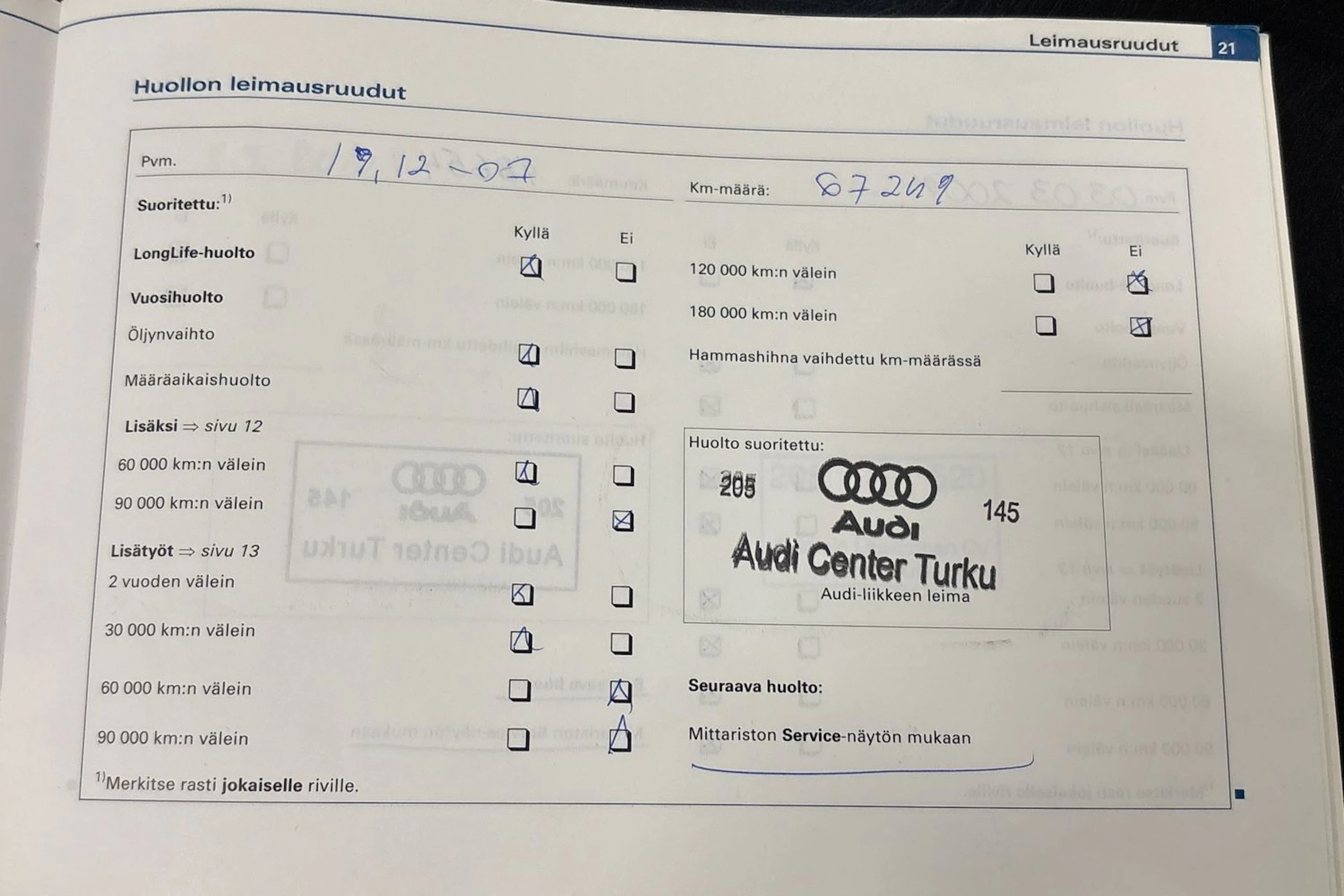 musta Audi A6 2005 kuva 28.