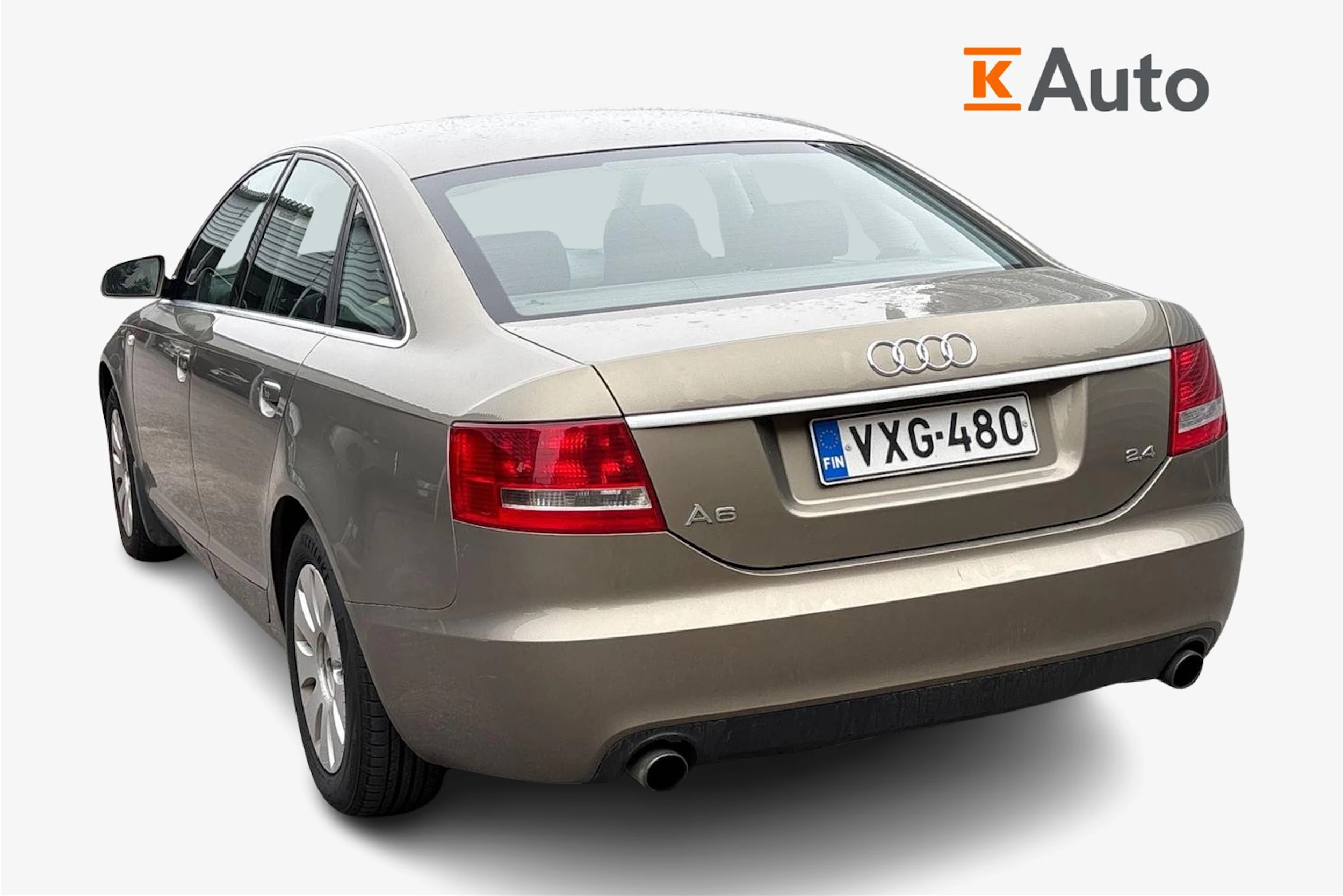 keltainen Audi A6 2005 kuva 2.