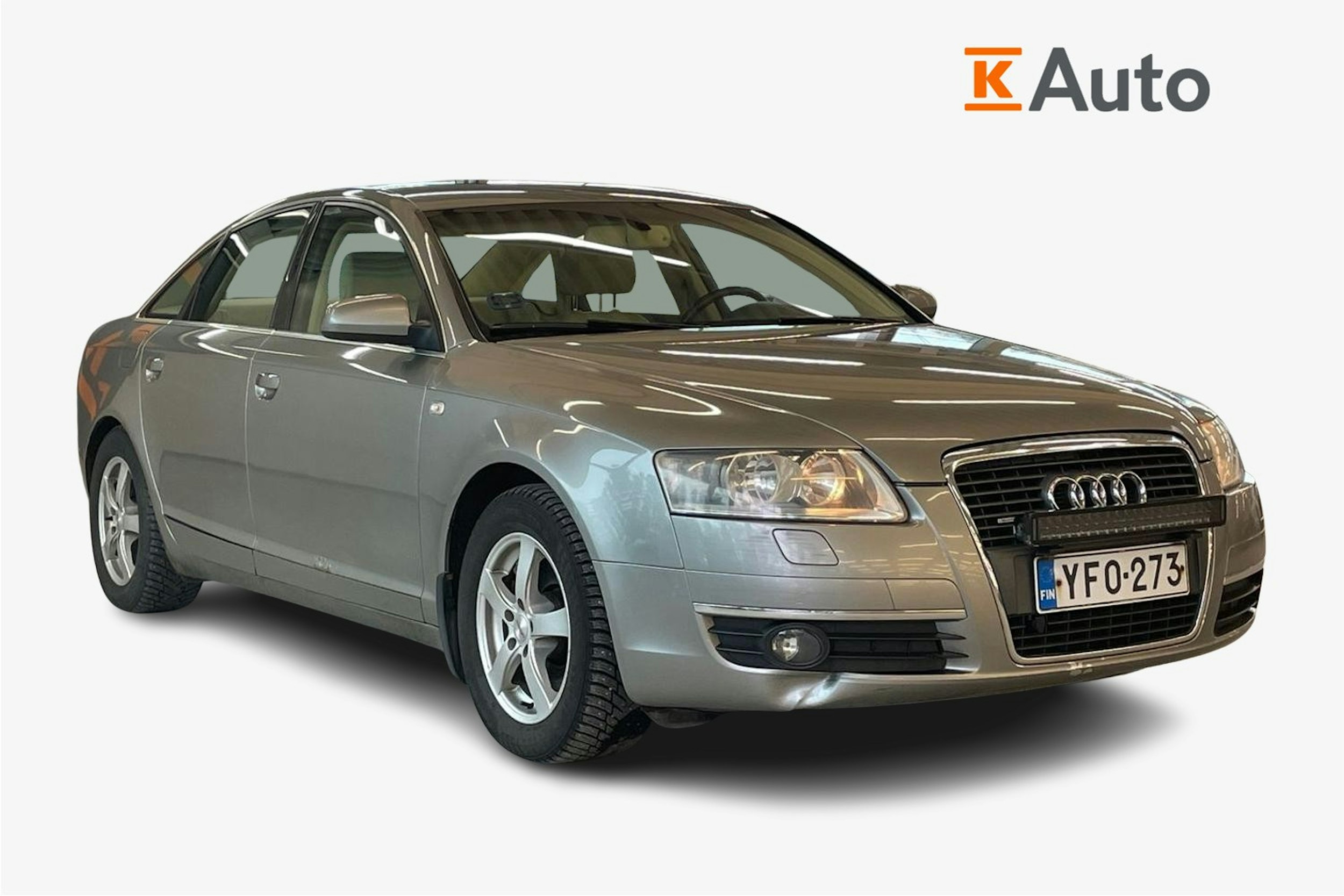 Harmaa Audi A6 2005 kuva 1.