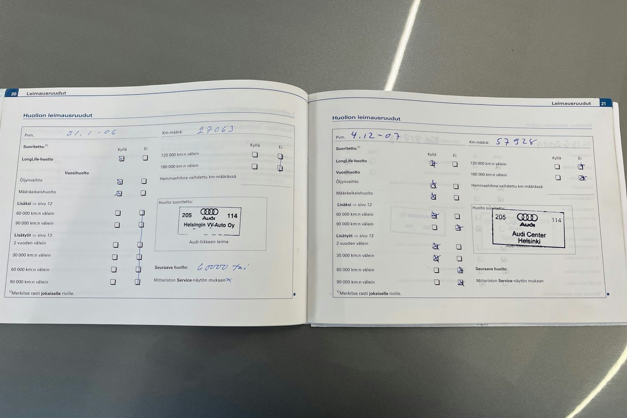 Harmaa Audi A6 2005 kuva 37.