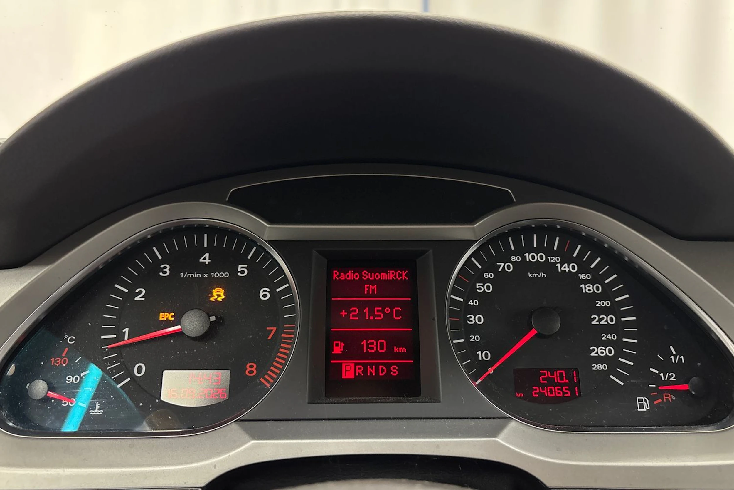 Musta Audi A6 2007 kuva 14.