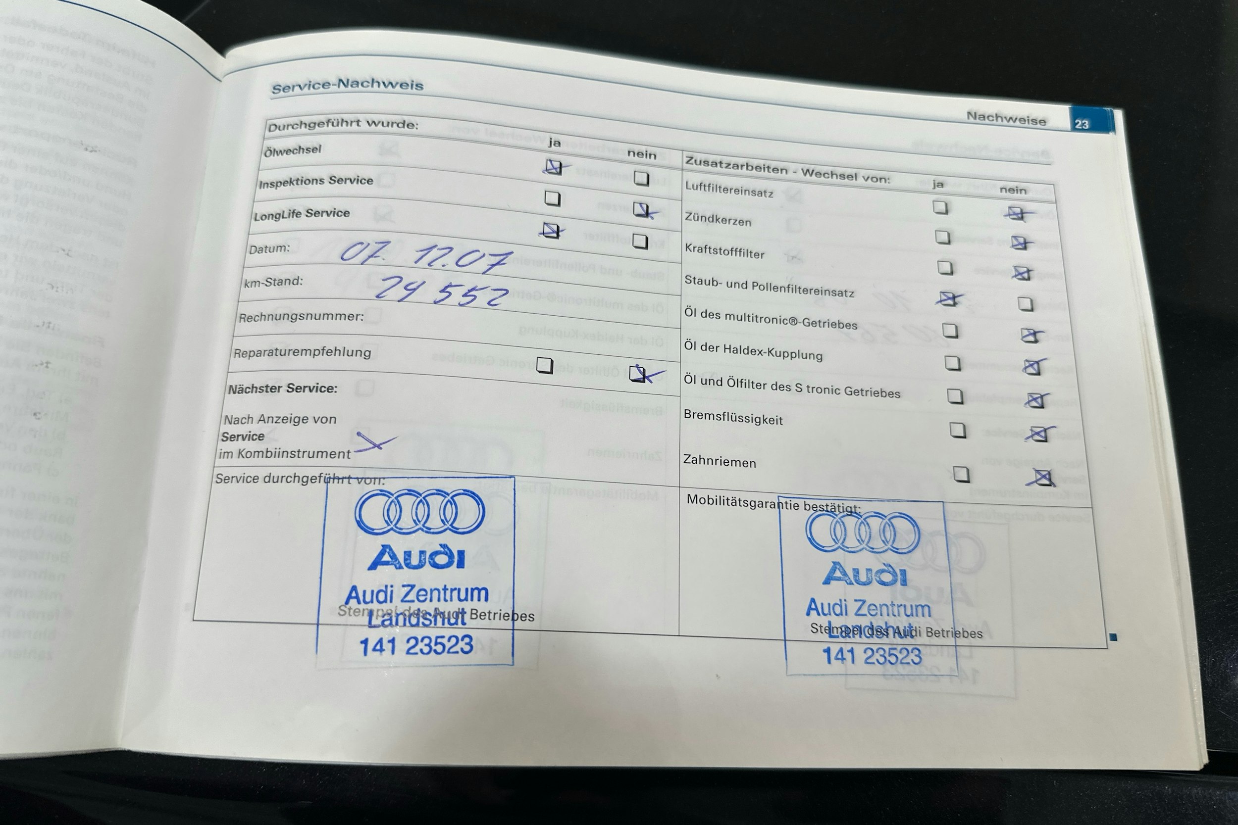 Musta Audi A6 2007 kuva 23.