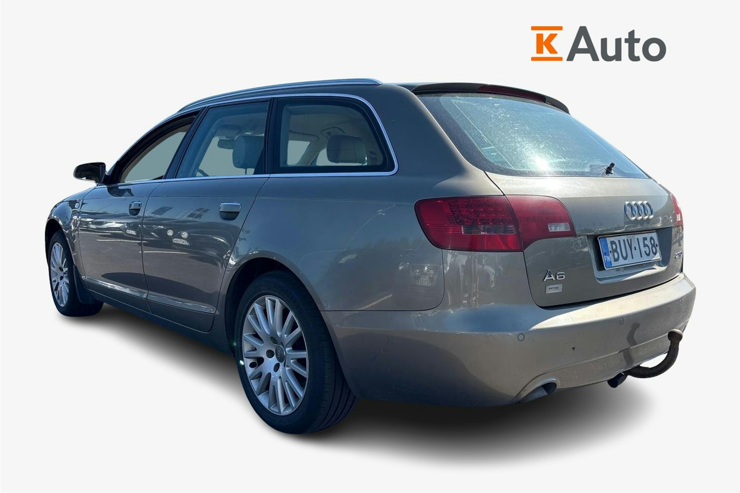 ruskea (beige) Audi A6 2008 kuva 2.