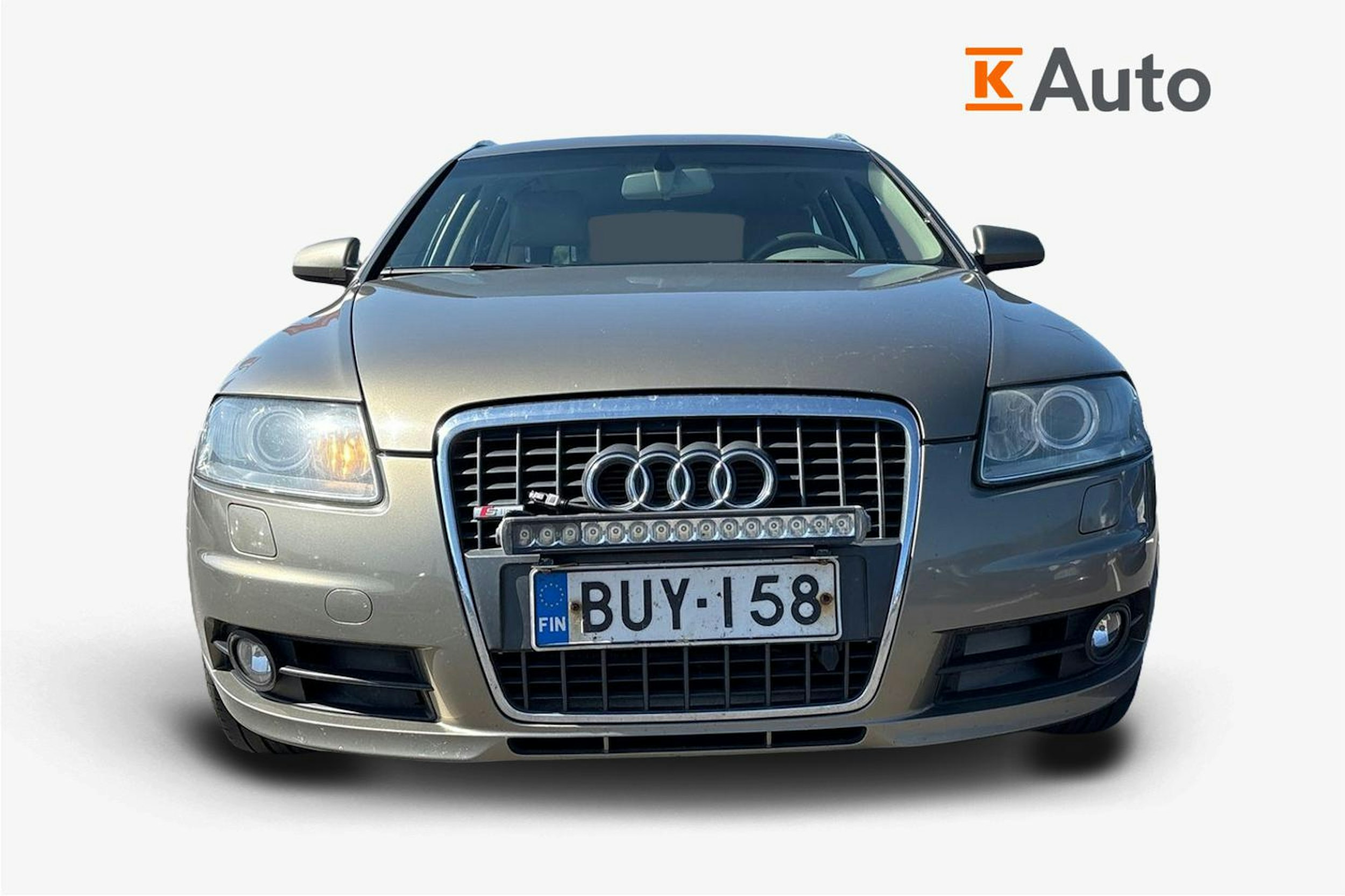 ruskea (beige) Audi A6 2008 kuva 5.