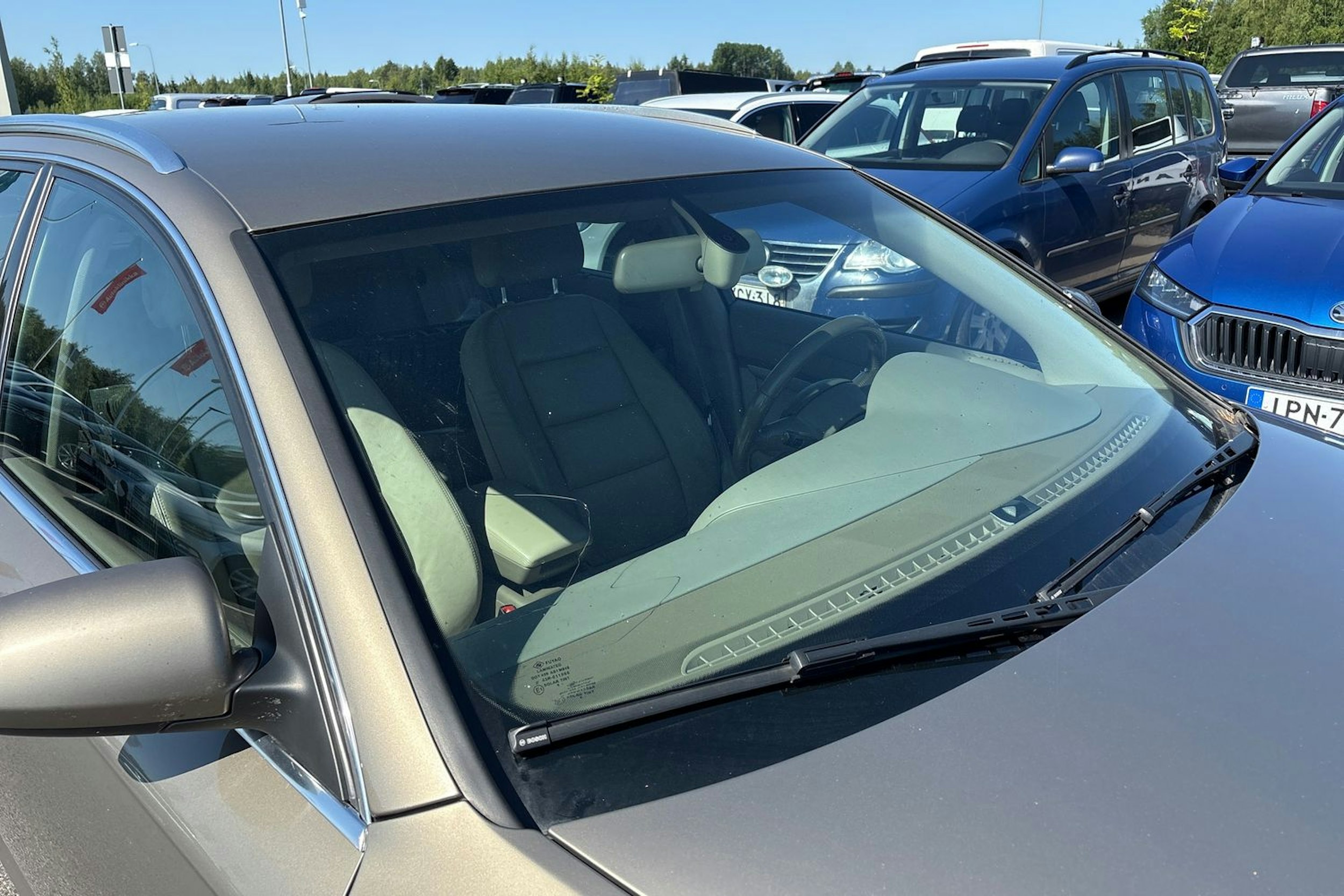 ruskea (beige) Audi A6 2008 kuva 14.