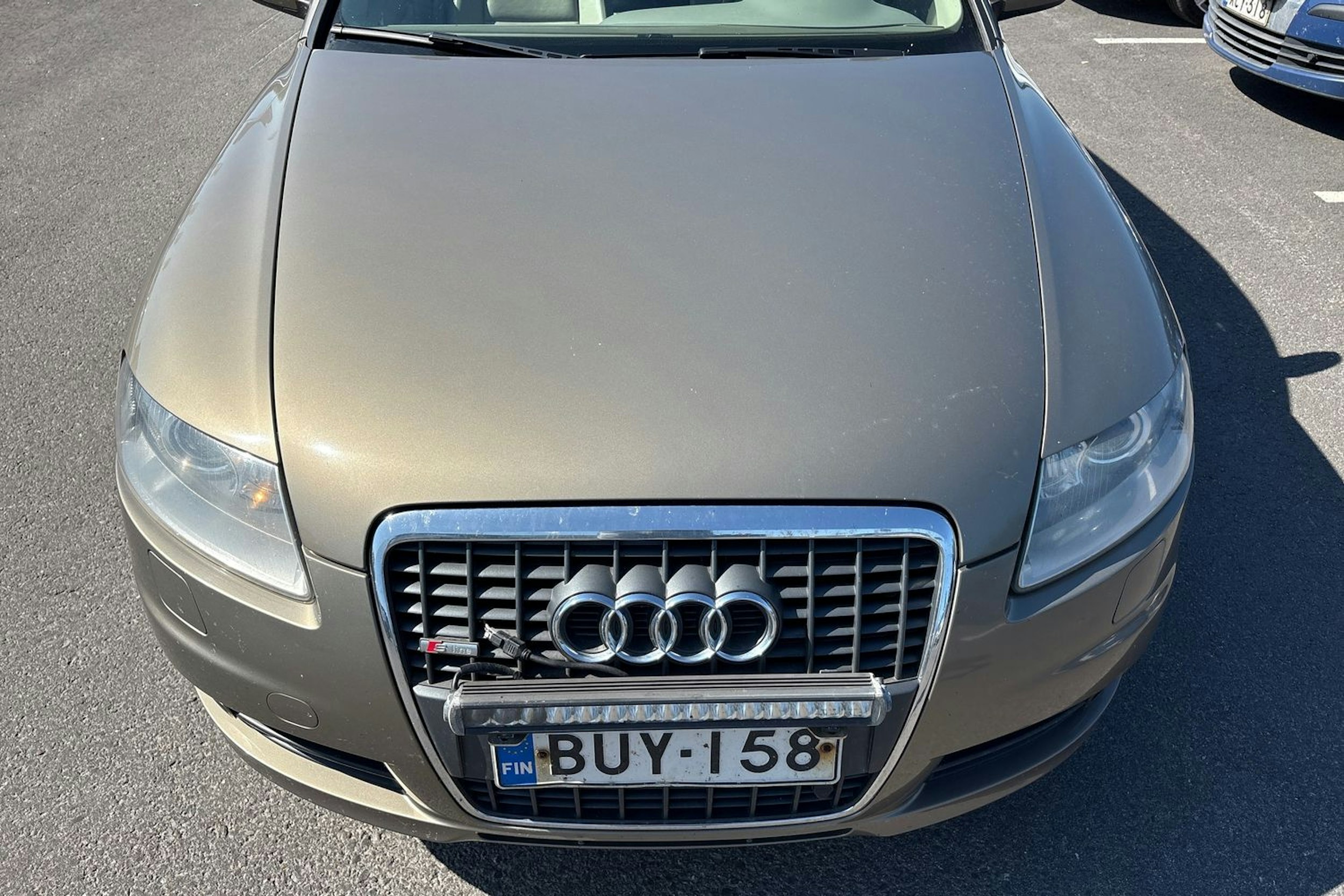 ruskea (beige) Audi A6 2008 kuva 15.
