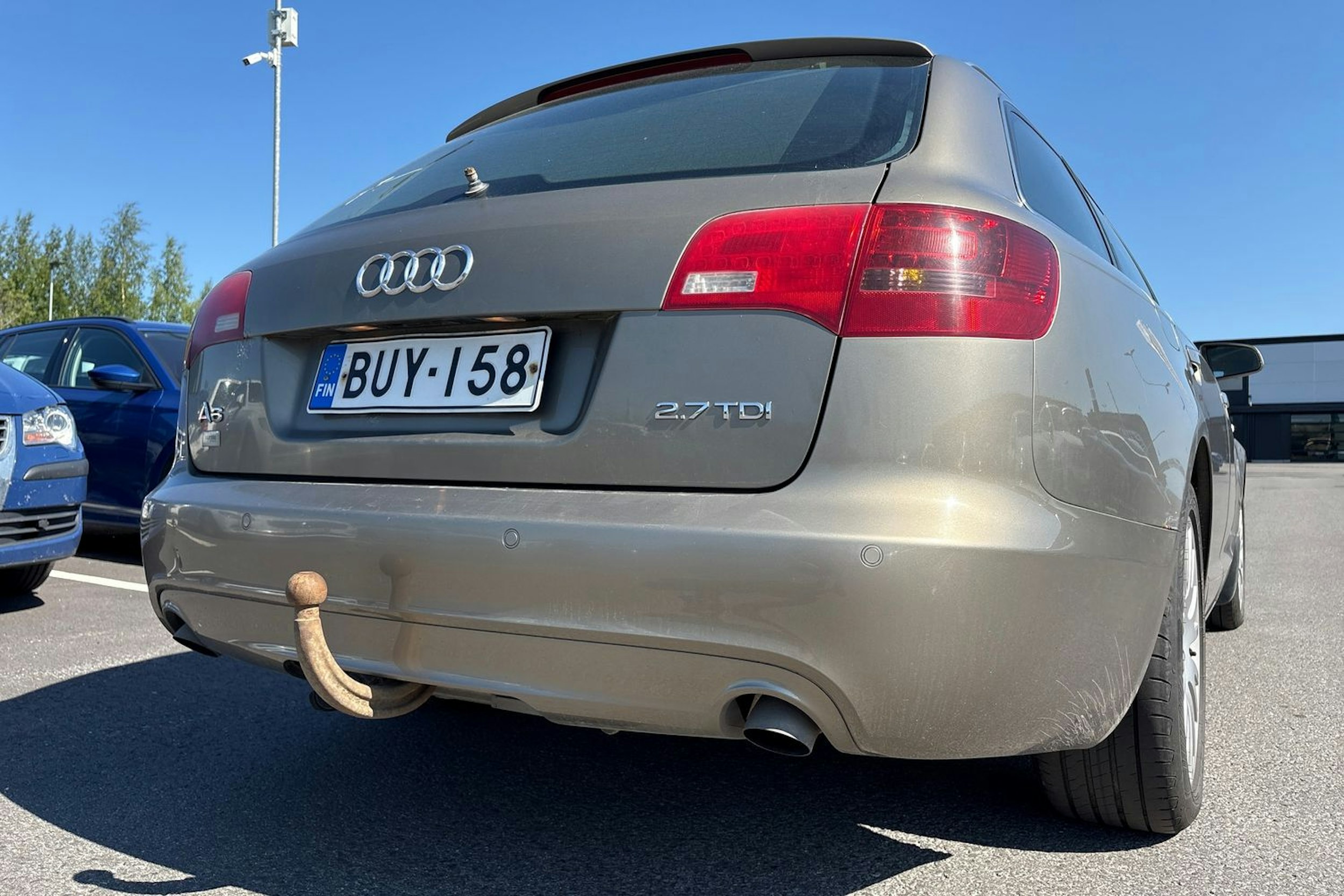 ruskea (beige) Audi A6 2008 kuva 20.