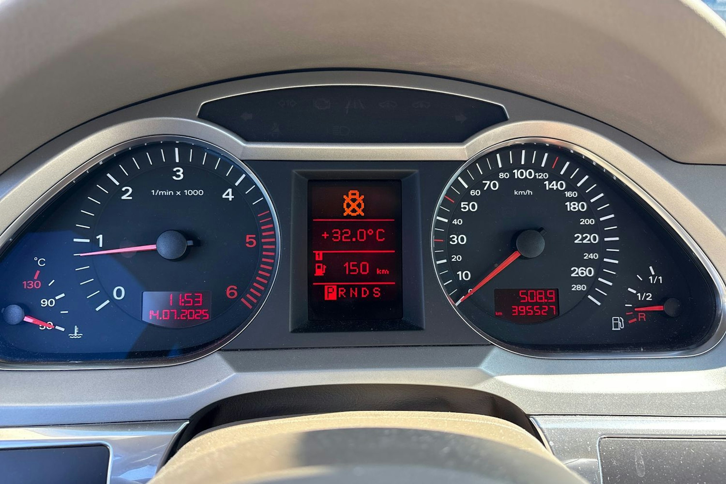 ruskea (beige) Audi A6 2008 kuva 22.