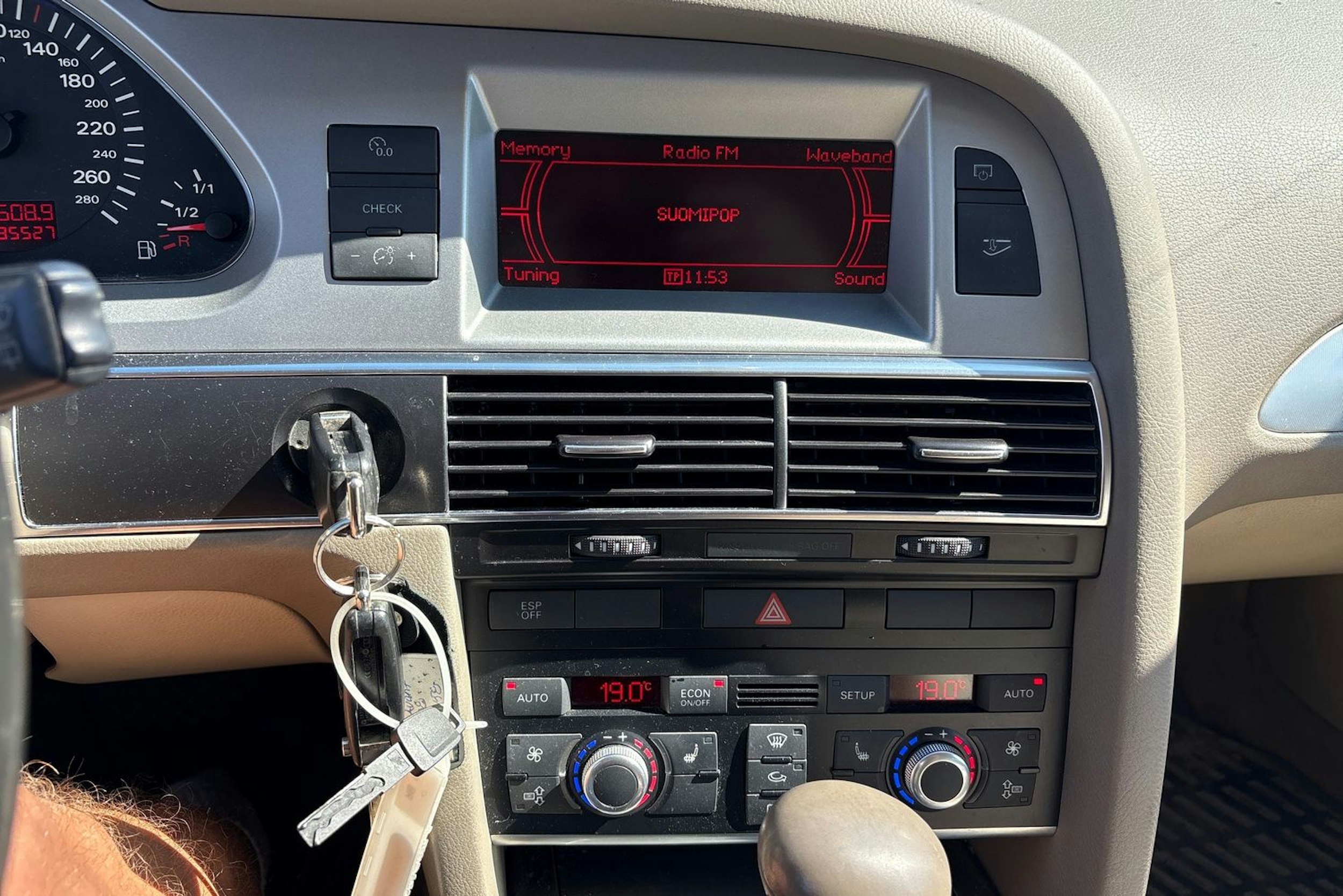 ruskea (beige) Audi A6 2008 kuva 23.