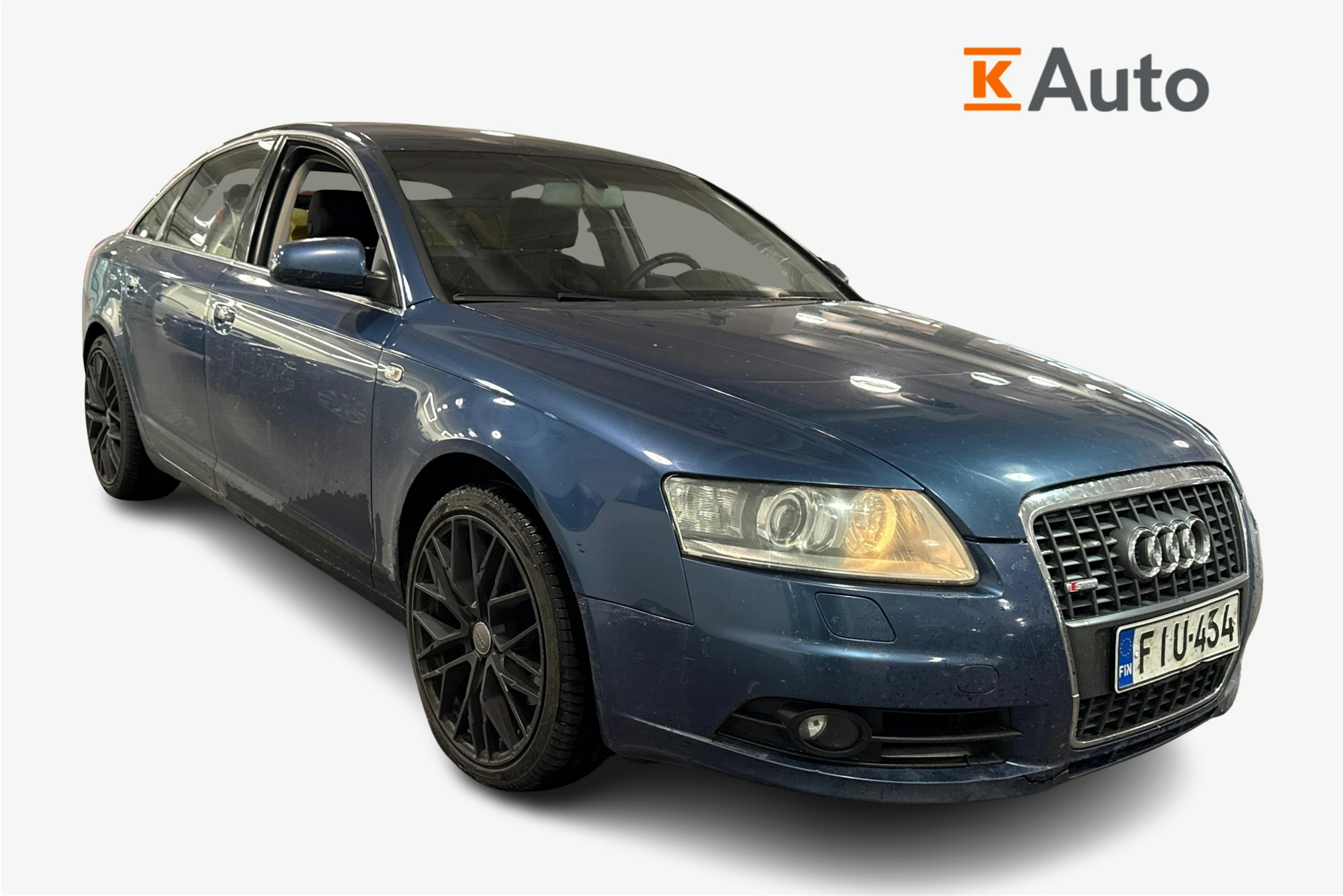 sininen Audi A6 2008 kuva 1.
