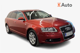 Punainen Audi A6 2008 kuva 1.