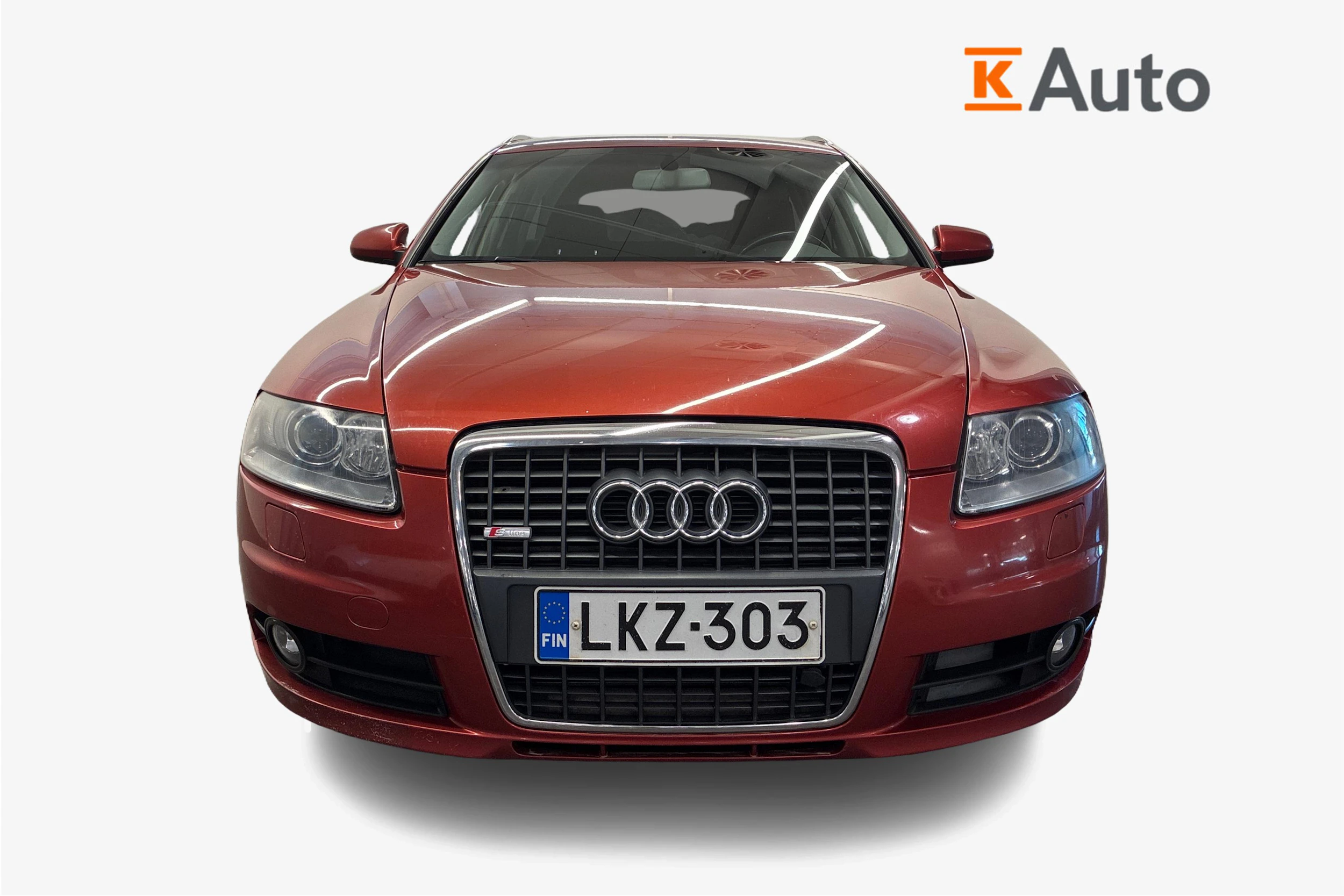 Punainen Audi A6 2008 kuva 4.