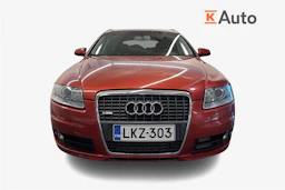 Punainen Audi A6 2008 kuva 4.