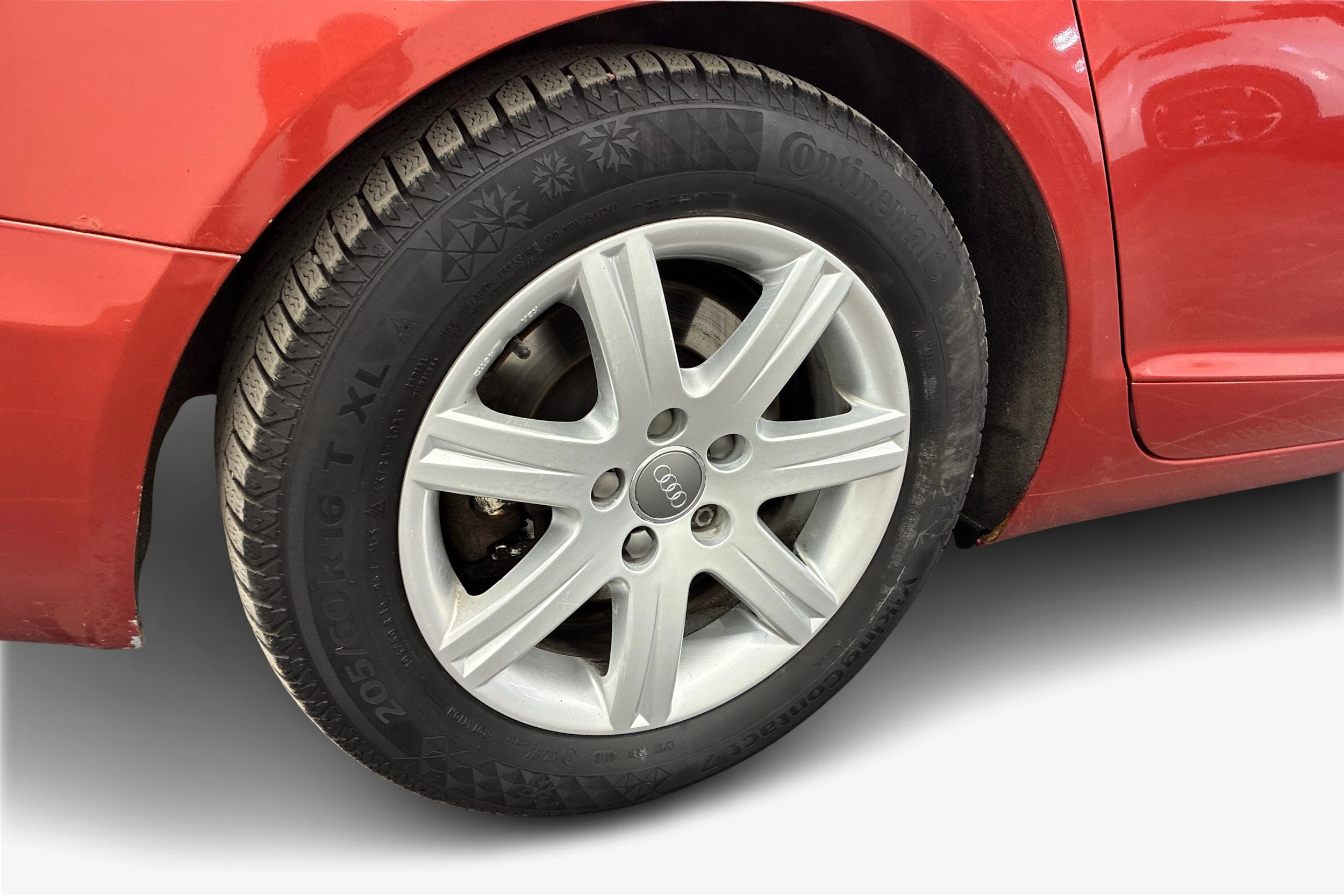 Punainen Audi A6 2008 kuva 9.