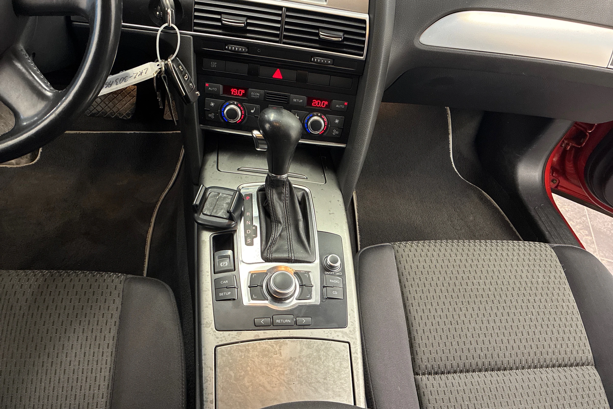 Punainen Audi A6 2008 kuva 15.