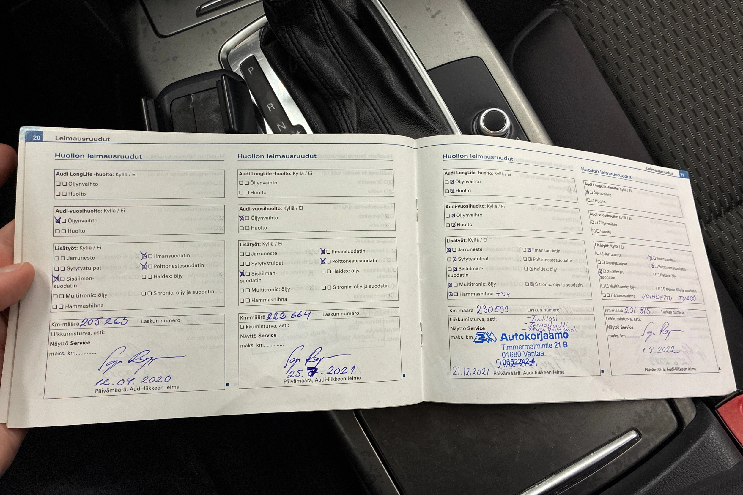 Punainen Audi A6 2008 kuva 26.