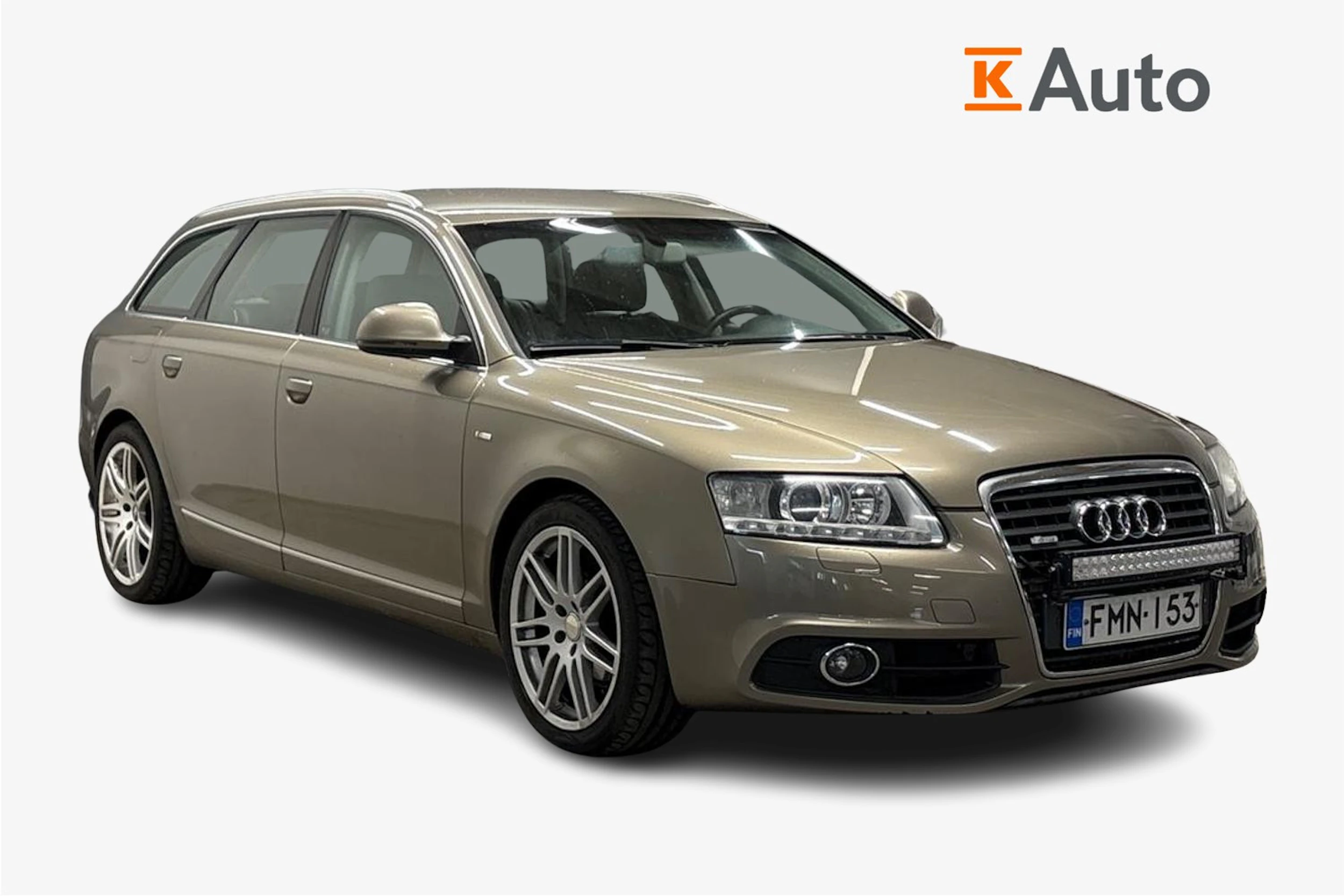 ruskea (beige) Audi A6 2009 kuva 1.