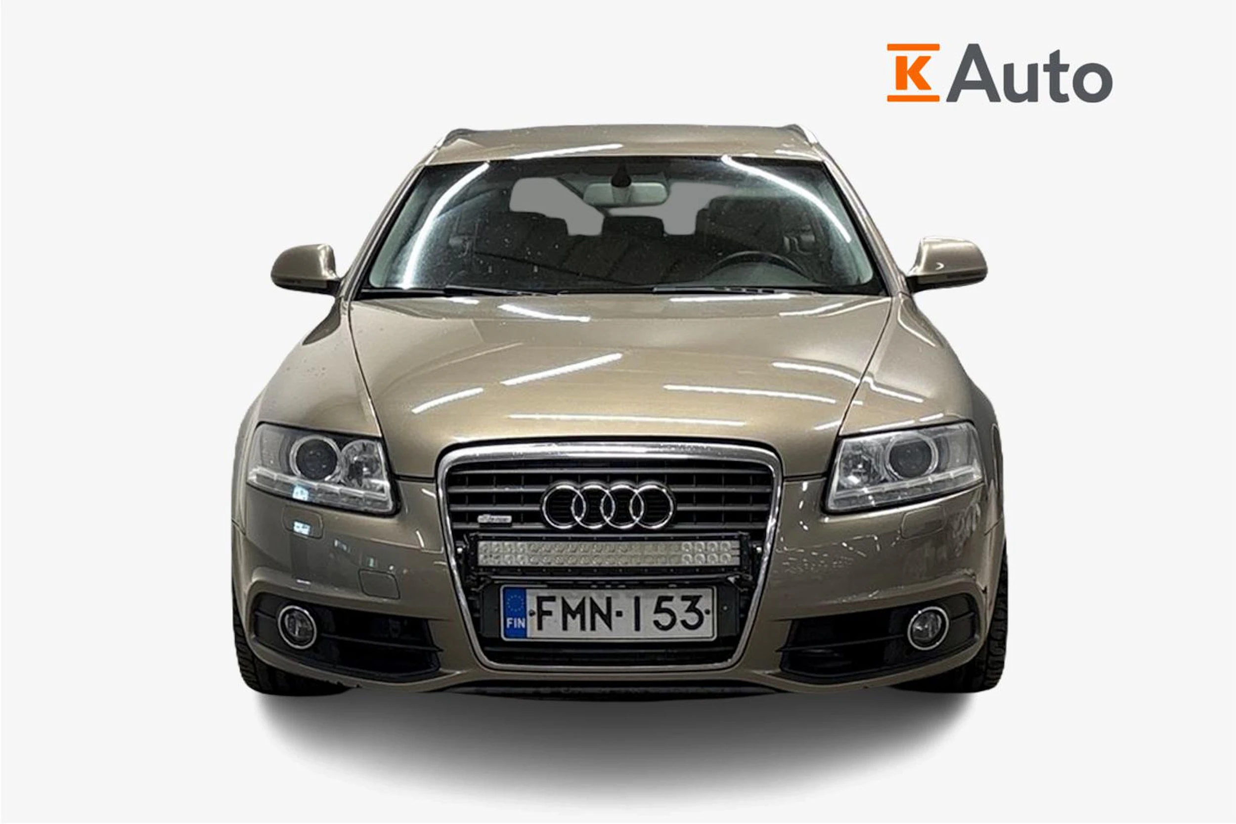 ruskea (beige) Audi A6 2009 kuva 4.