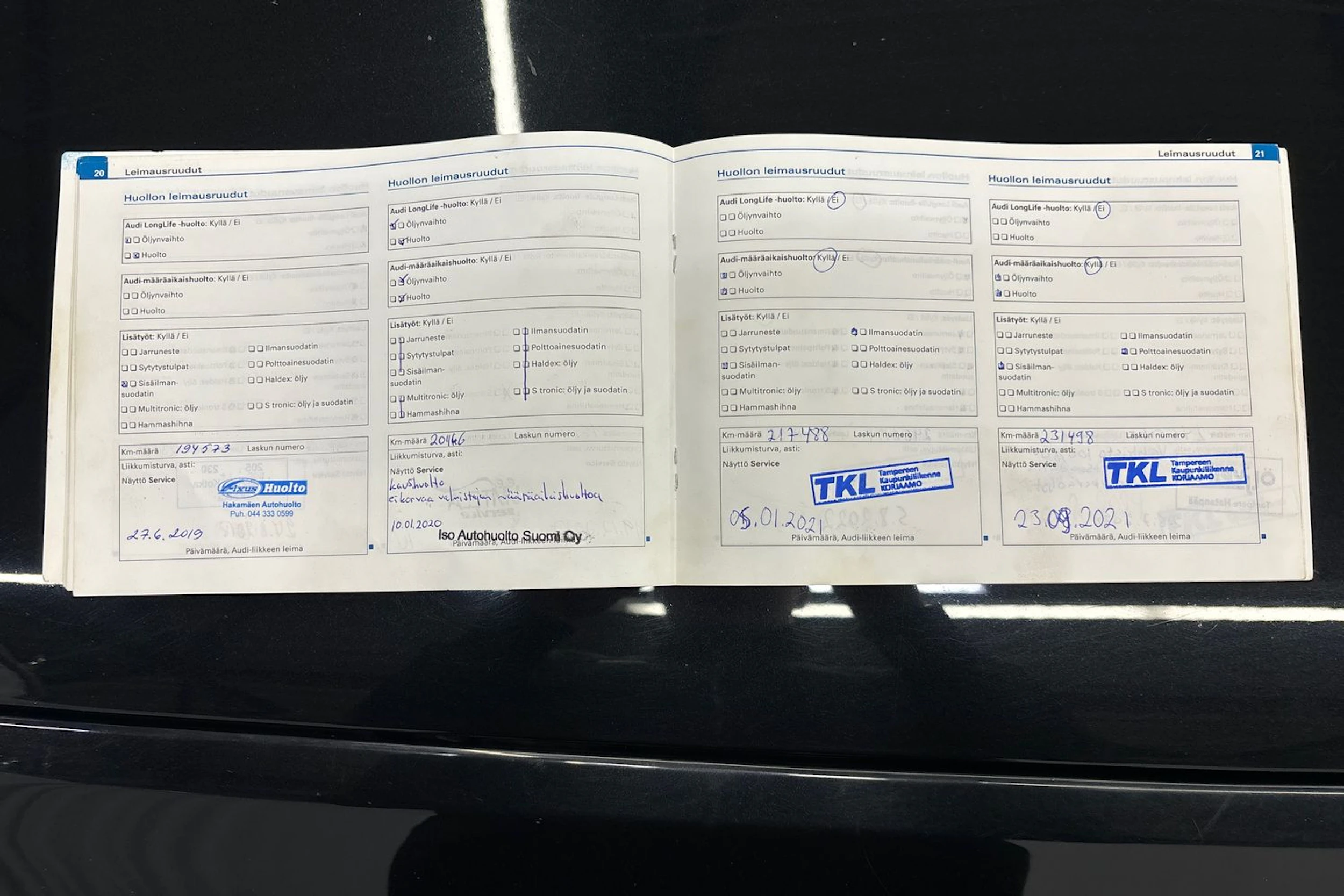 musta Audi A6 2009 kuva 29.