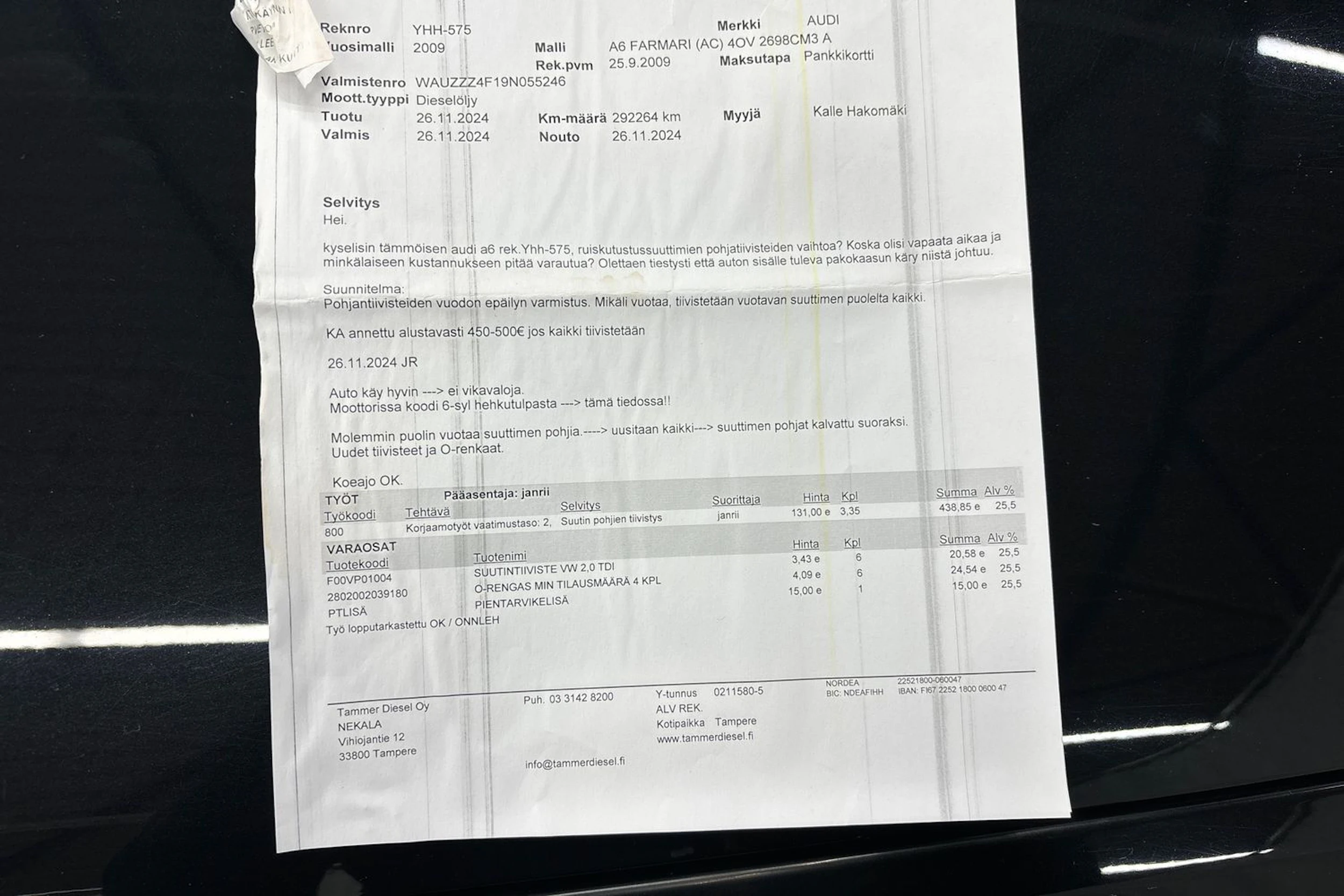musta Audi A6 2009 kuva 35.