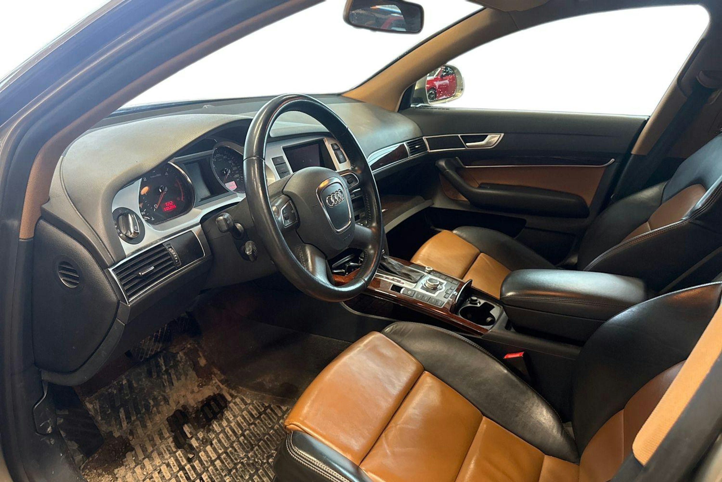 ruskea (beige) Audi A6 2009 kuva 3.