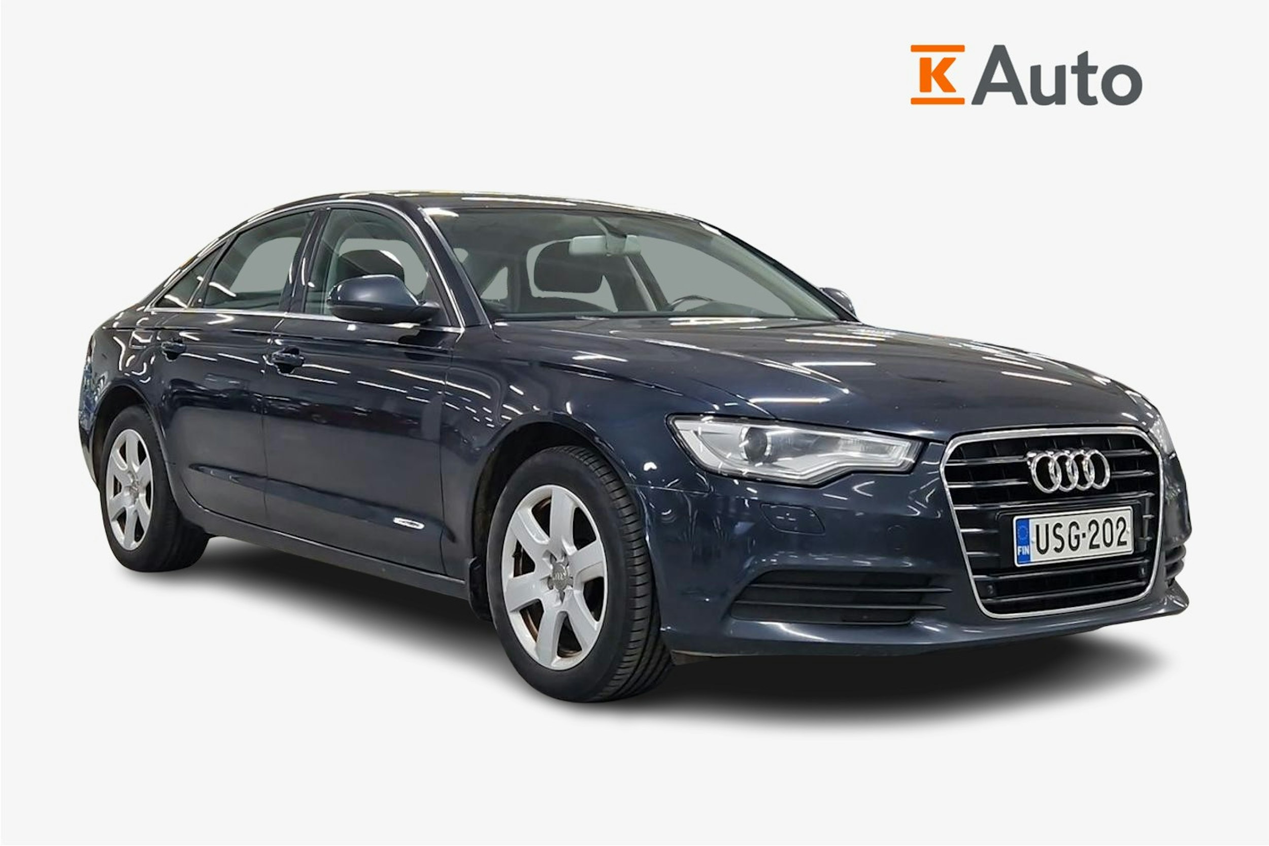 Sininen Audi A6 2011 kuva 1.