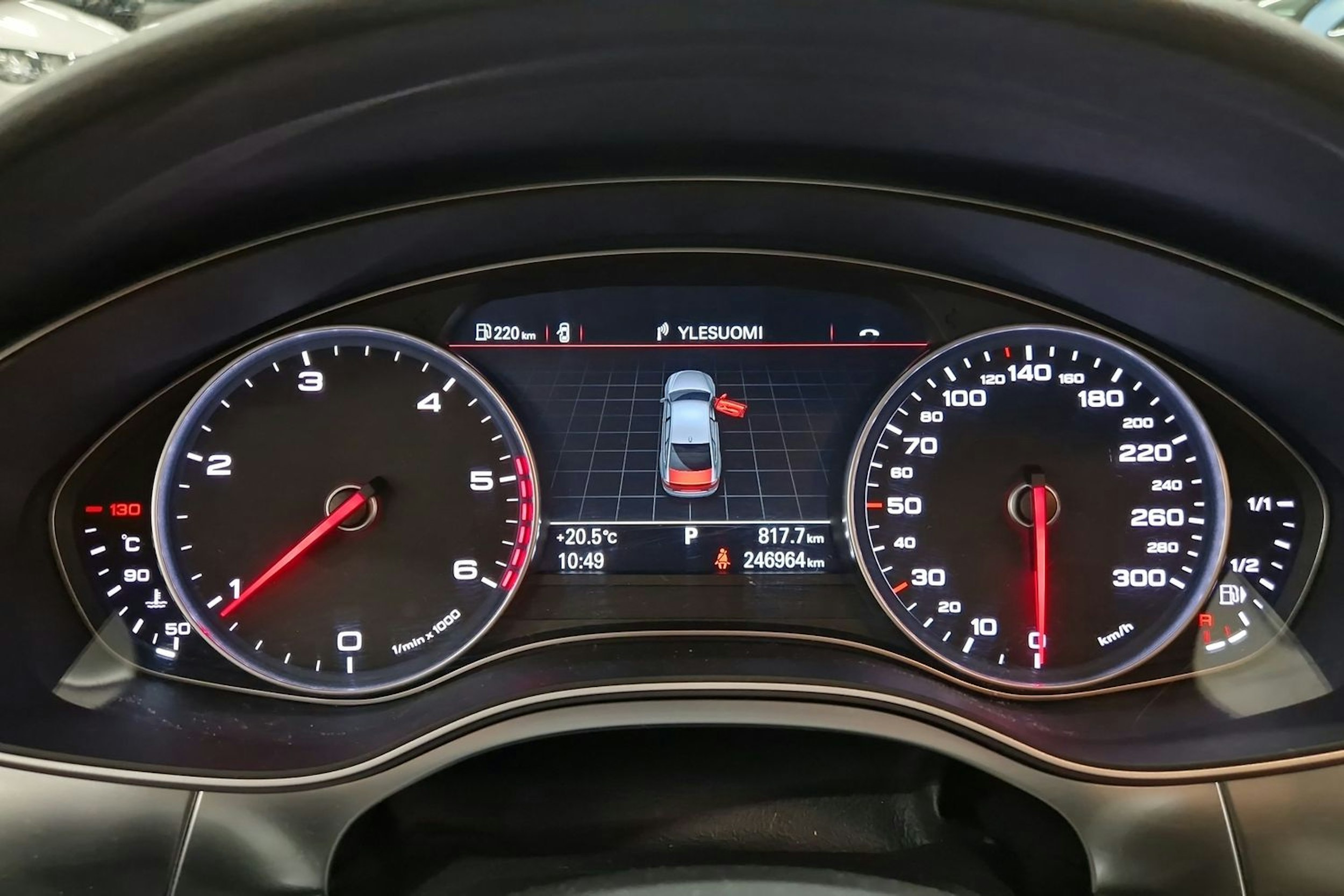 Sininen Audi A6 2011 kuva 14.