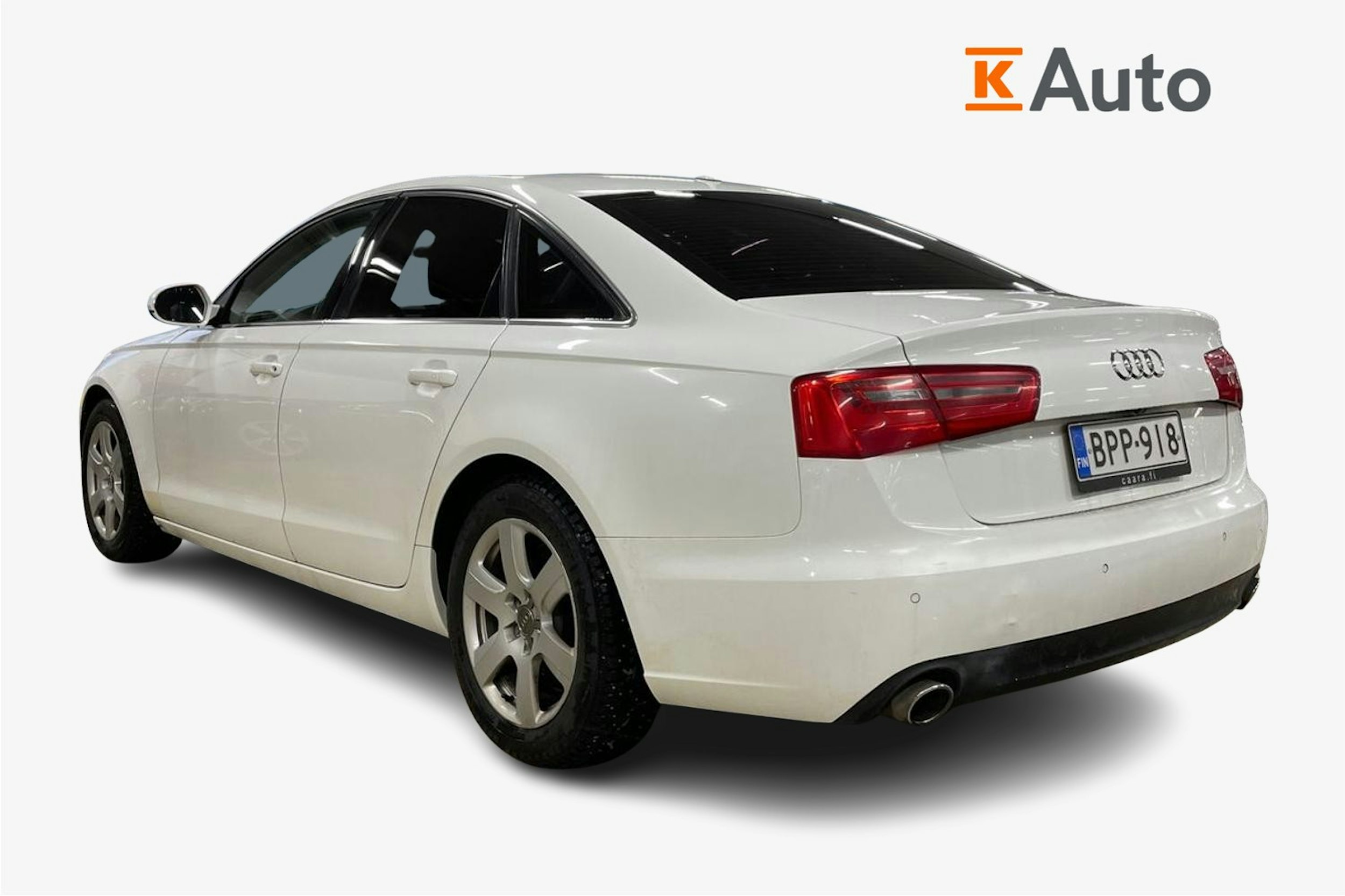 Valkoinen Audi A6 2012 kuva 2.