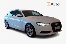 Valkoinen Audi A6 2012 kuva 1.