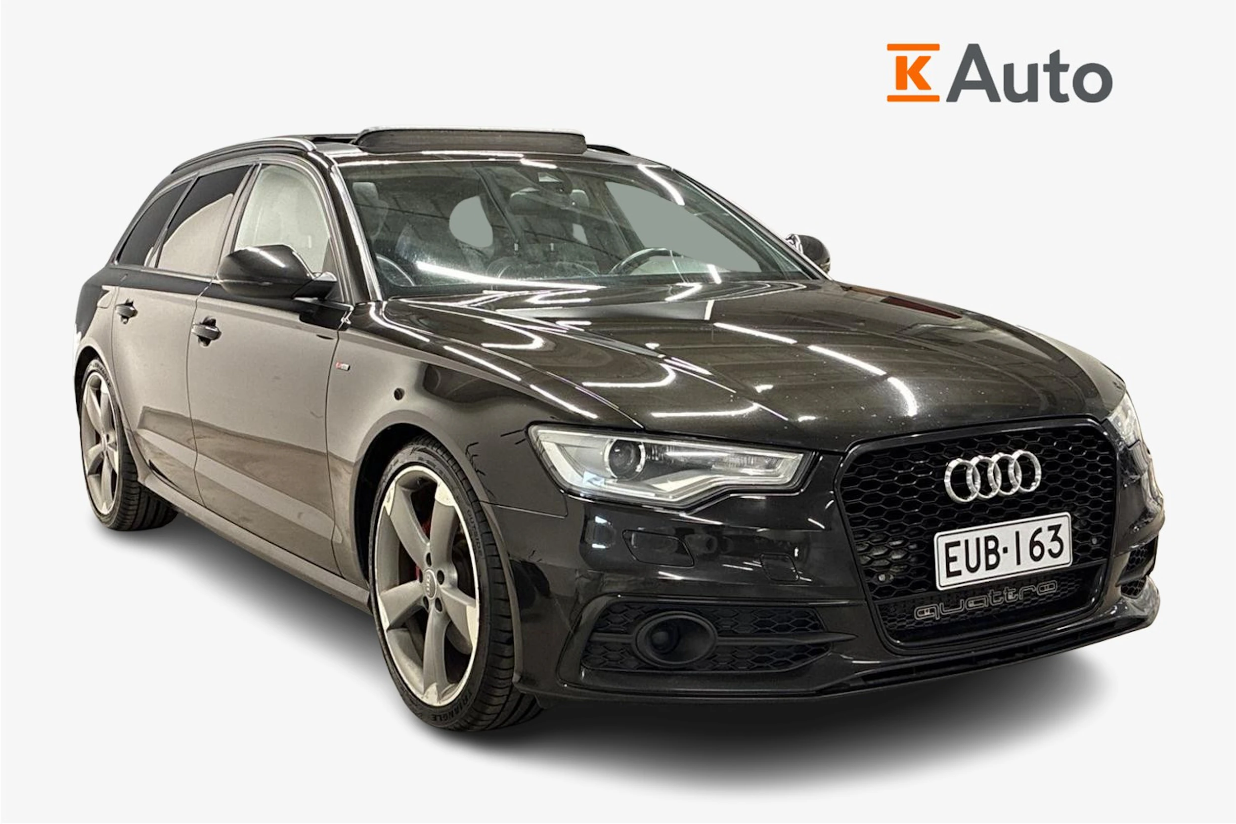 musta Audi A6 2013 kuva 1.