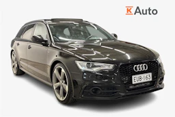 musta Audi A6 2013 kuva 1.