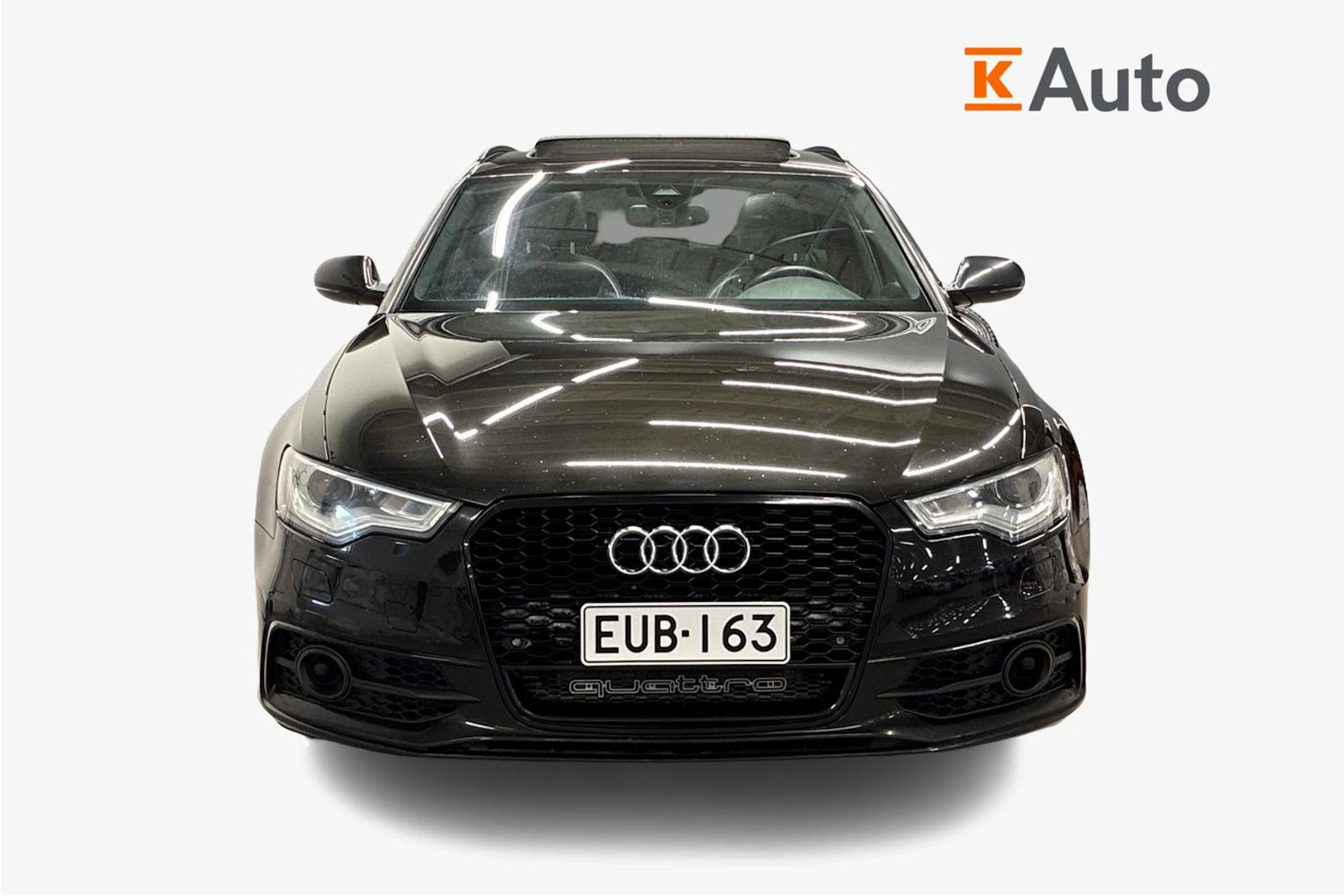 musta Audi A6 2013 kuva 4.