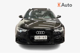 musta Audi A6 2013 kuva 4.