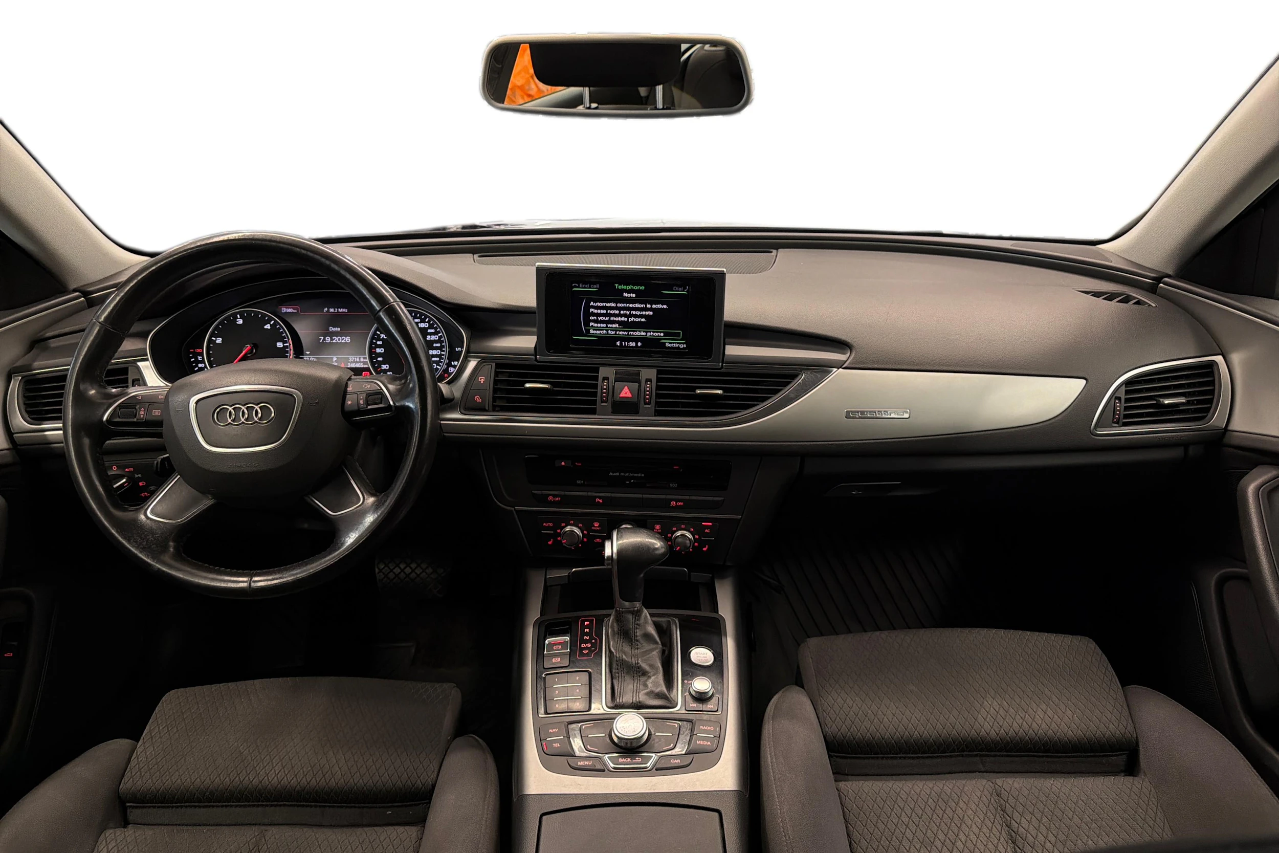 musta Audi A6 2012 kuva 7.