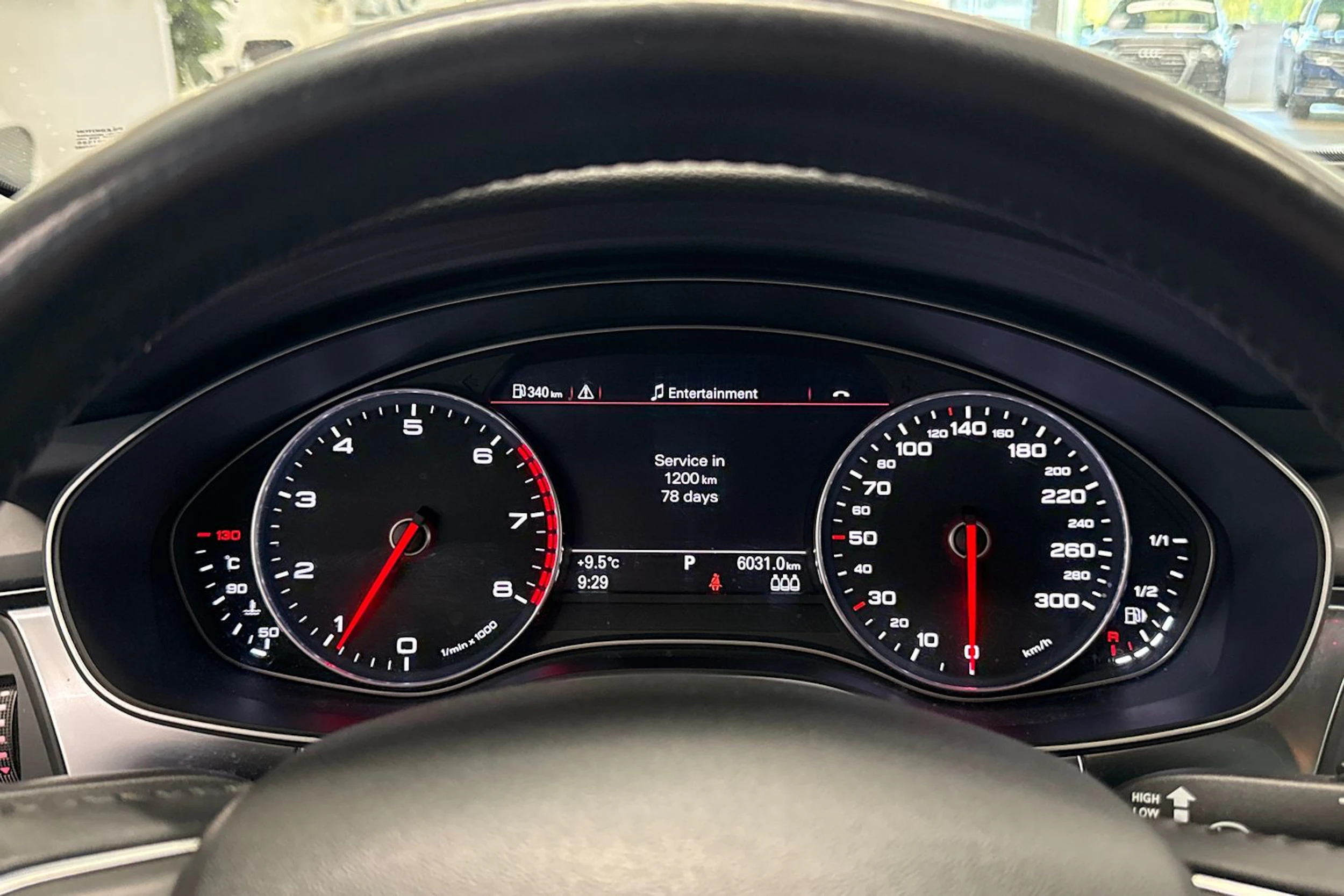 Musta Audi A6 2012 kuva 17.