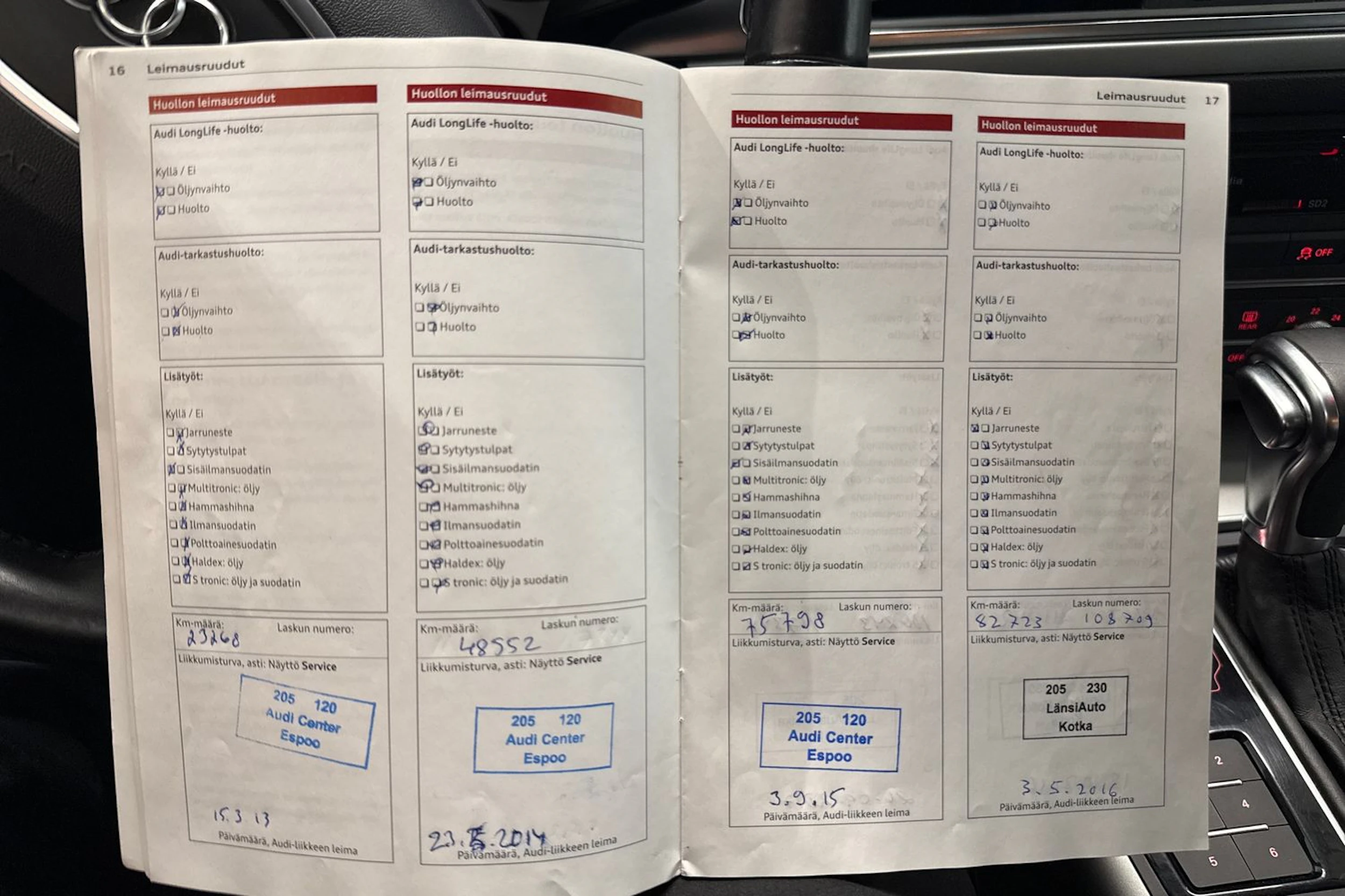 Musta Audi A6 2012 kuva 21.