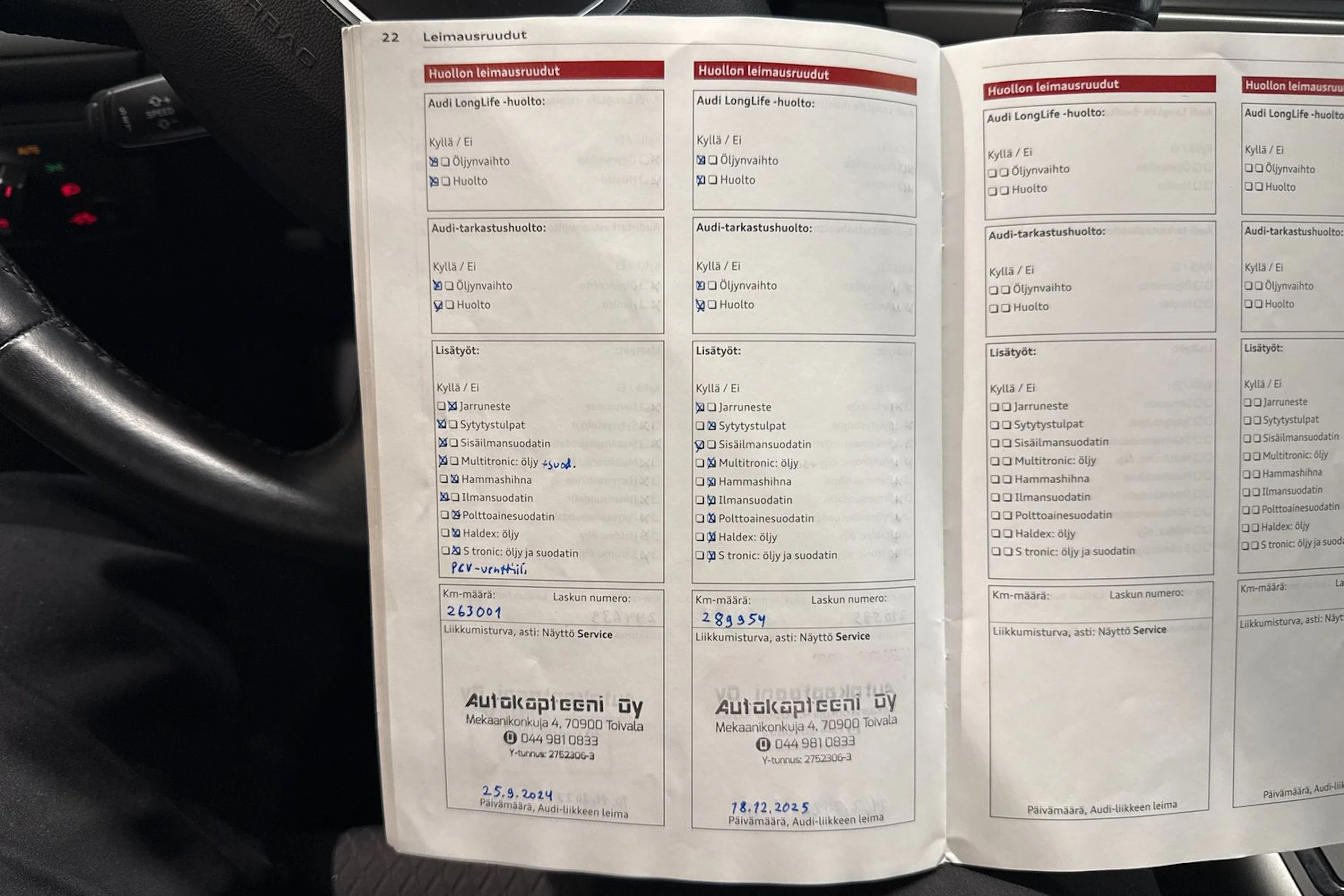 Musta Audi A6 2012 kuva 24.
