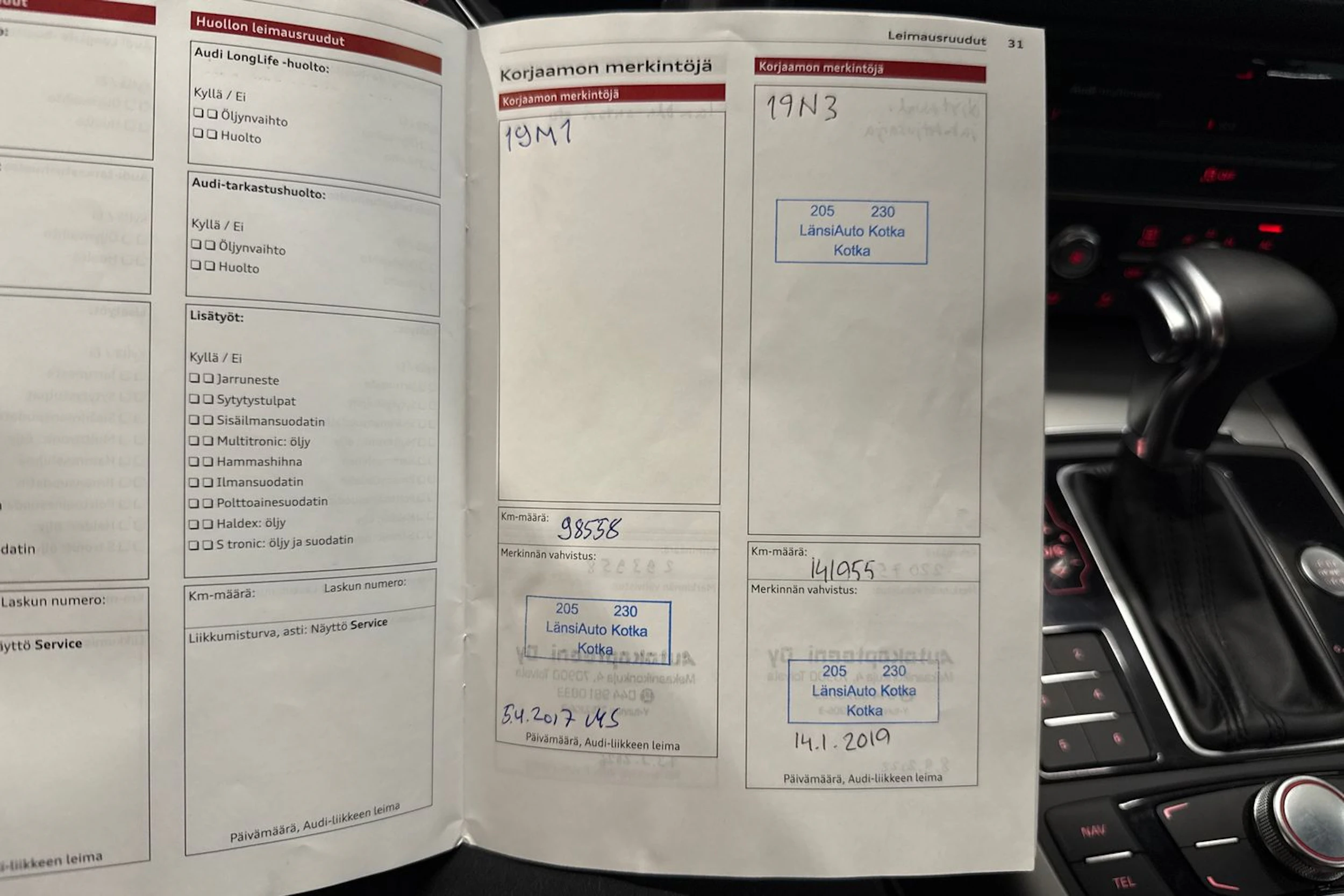 Musta Audi A6 2012 kuva 25.
