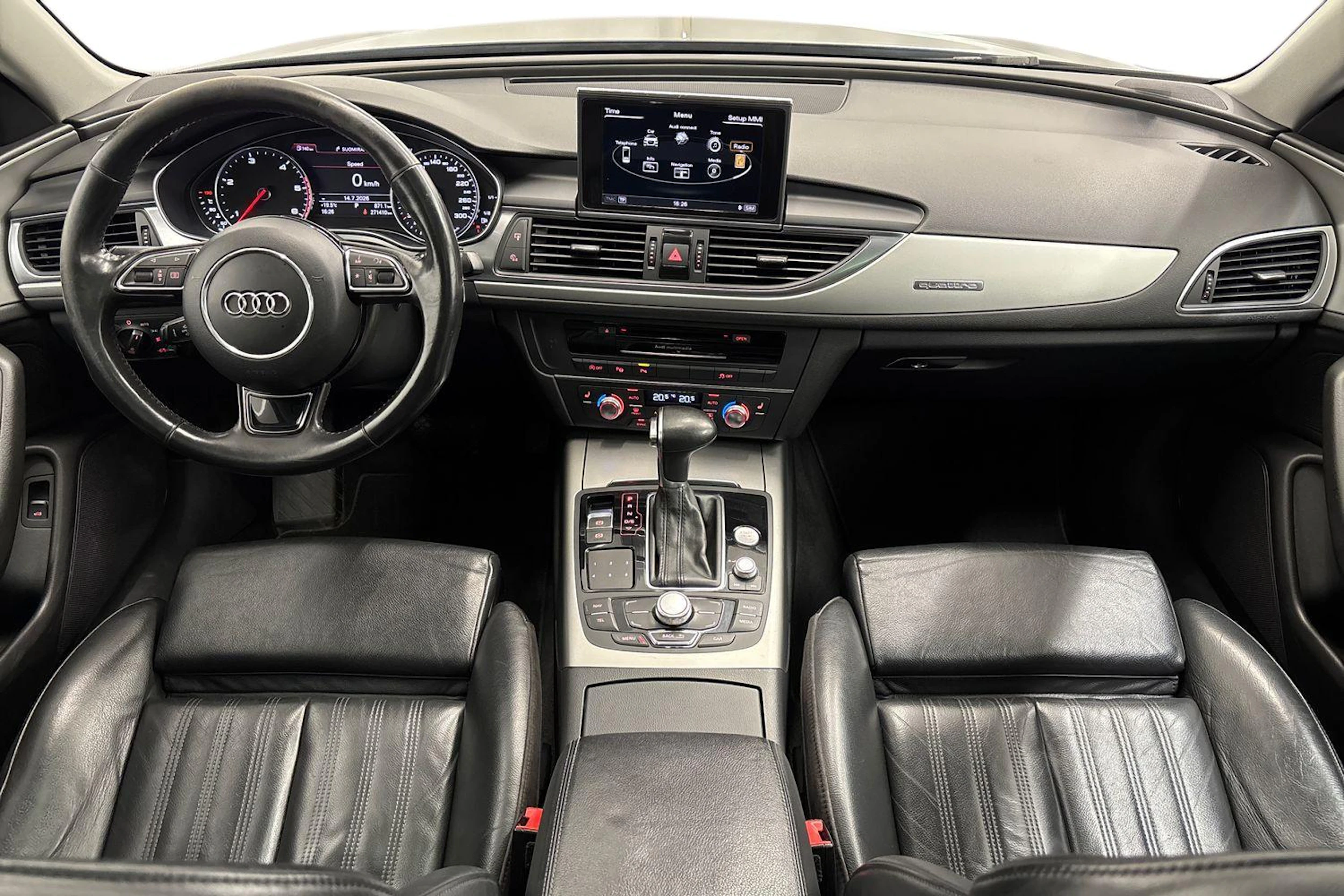 musta Audi A6 2012 kuva 7.