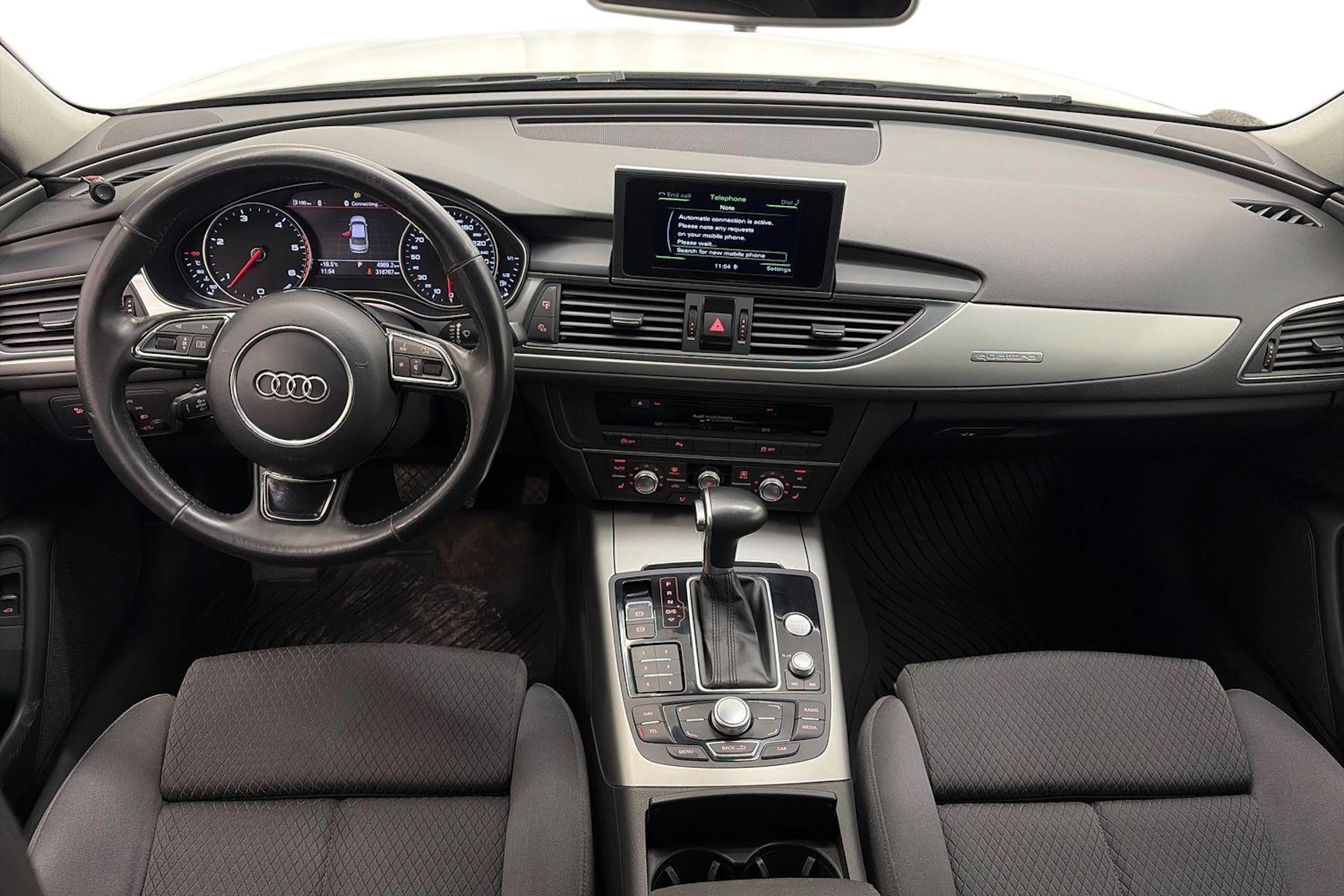 valkoinen Audi A6 2012 kuva 7.