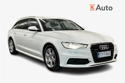 valkoinen Audi A6 2012 kuva 1.