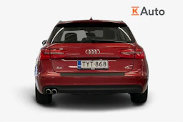 Punainen Audi A6 2012 kuva 3.