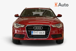 Punainen Audi A6 2012 kuva 4.