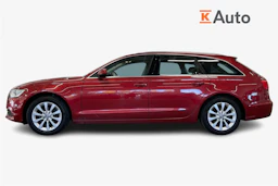 Punainen Audi A6 2012 kuva 5.