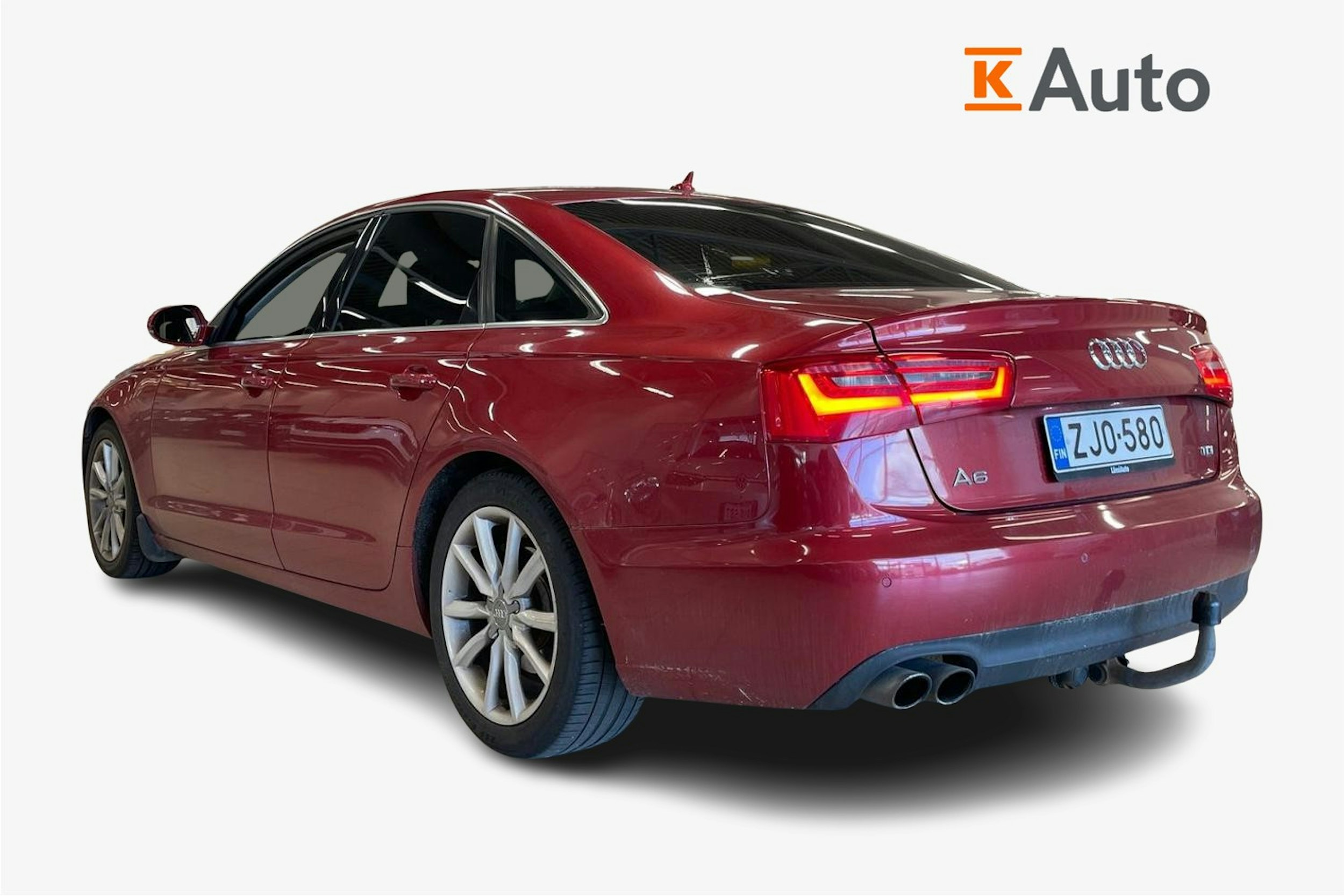 Punainen Audi A6 2012 kuva 2.