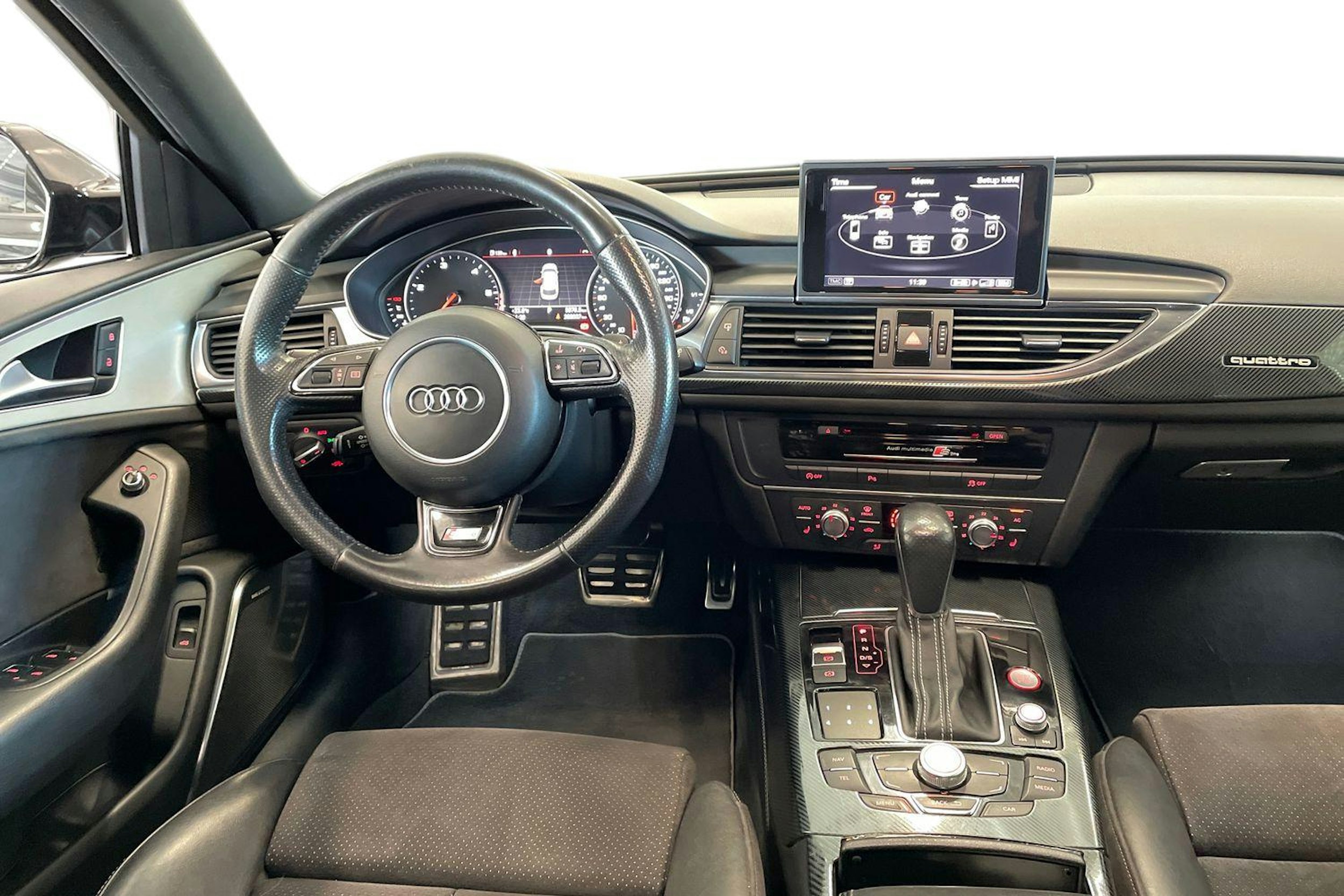 musta Audi A6 2013 kuva 9.