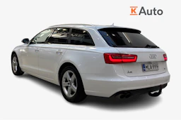 Valkoinen Audi A6 2013 kuva 2.