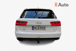 Valkoinen Audi A6 2013 kuva 3.