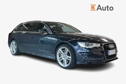 Sininen Audi A6 2013 kuva 1.