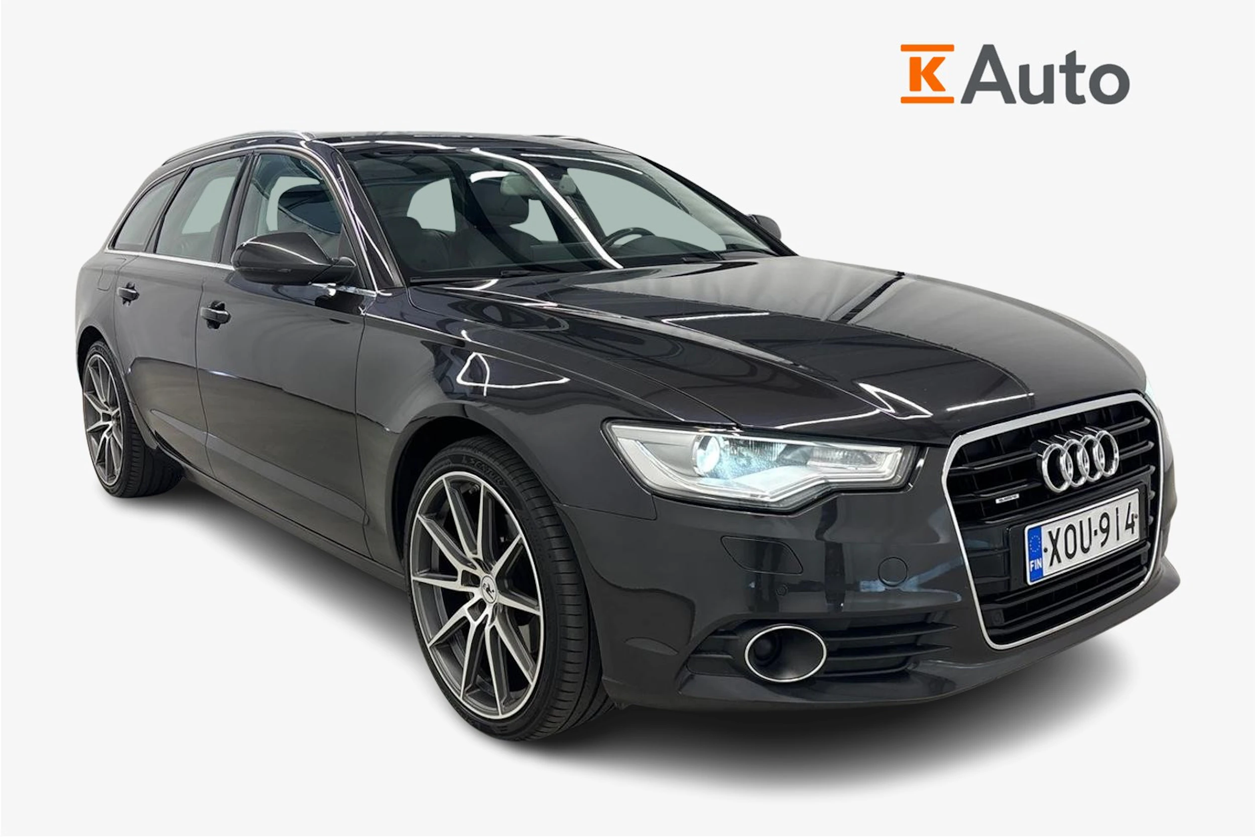 harmaa Audi A6 2014 kuva 1.